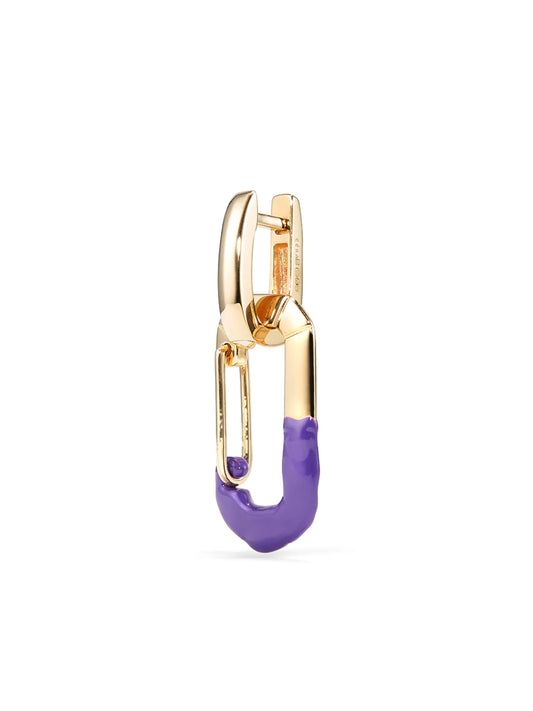 18kt yellow gold Chiara single earring
