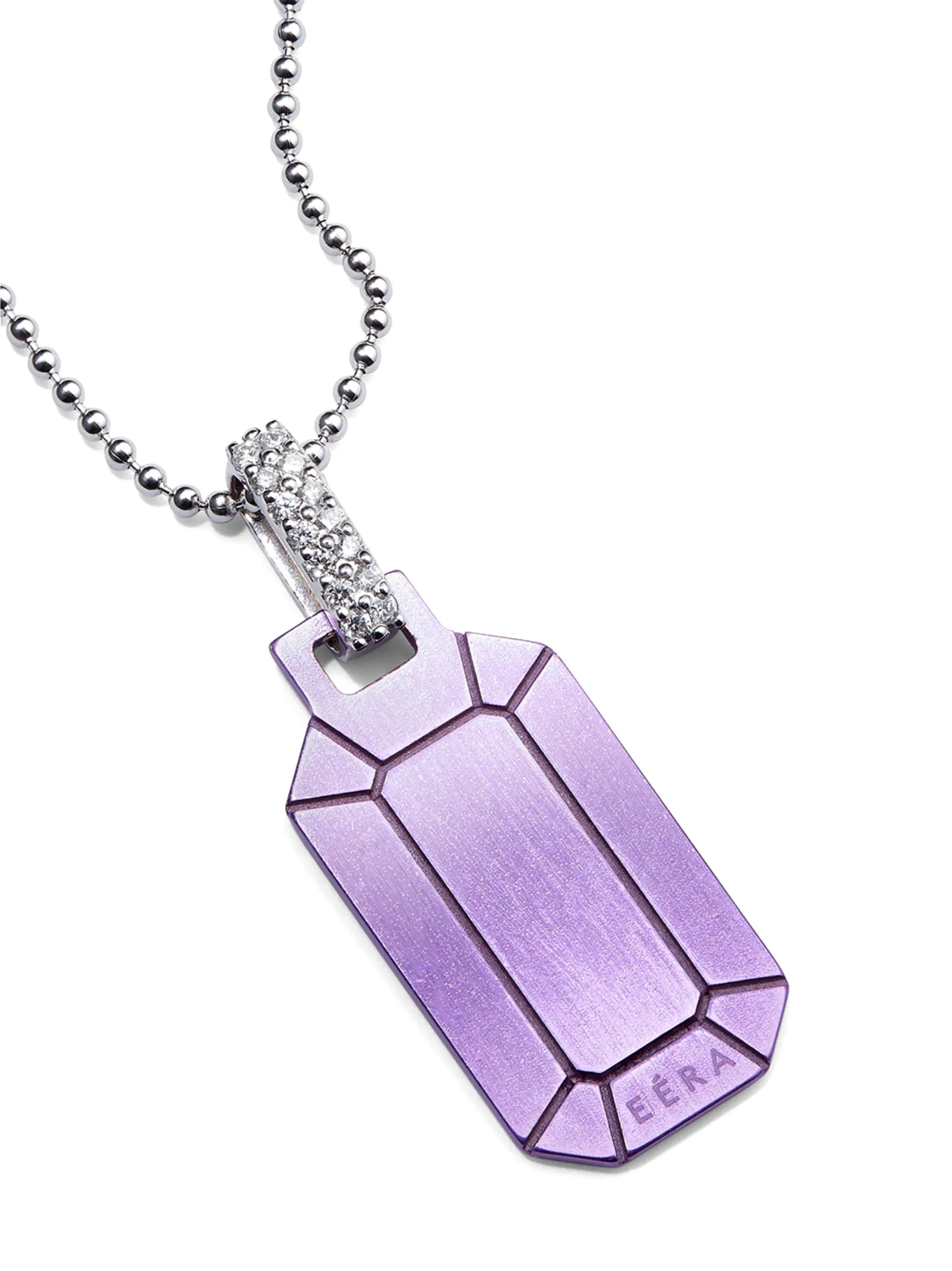 18kt white gold Tokyo pendant necklace