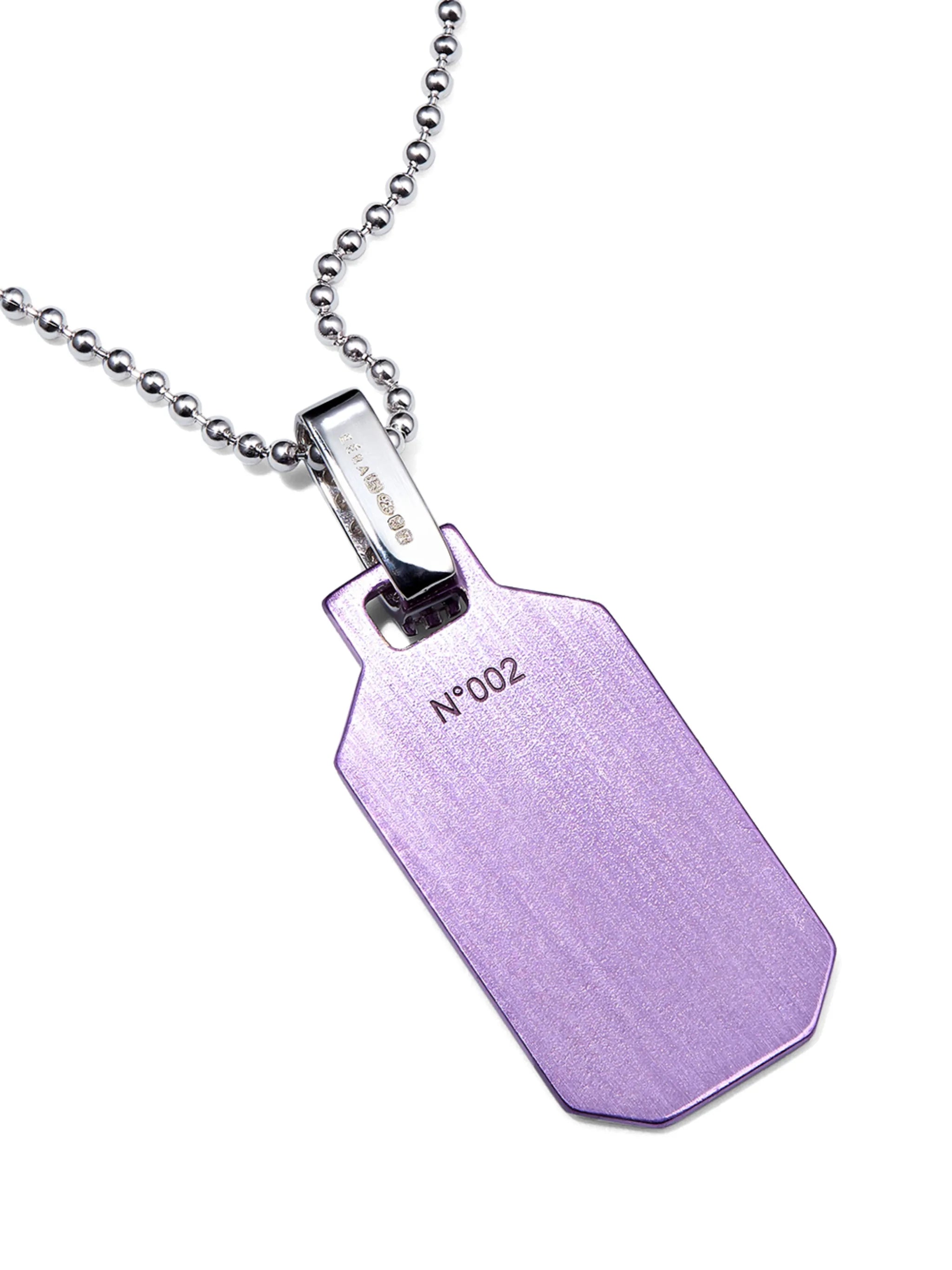 18kt white gold Tokyo pendant necklace