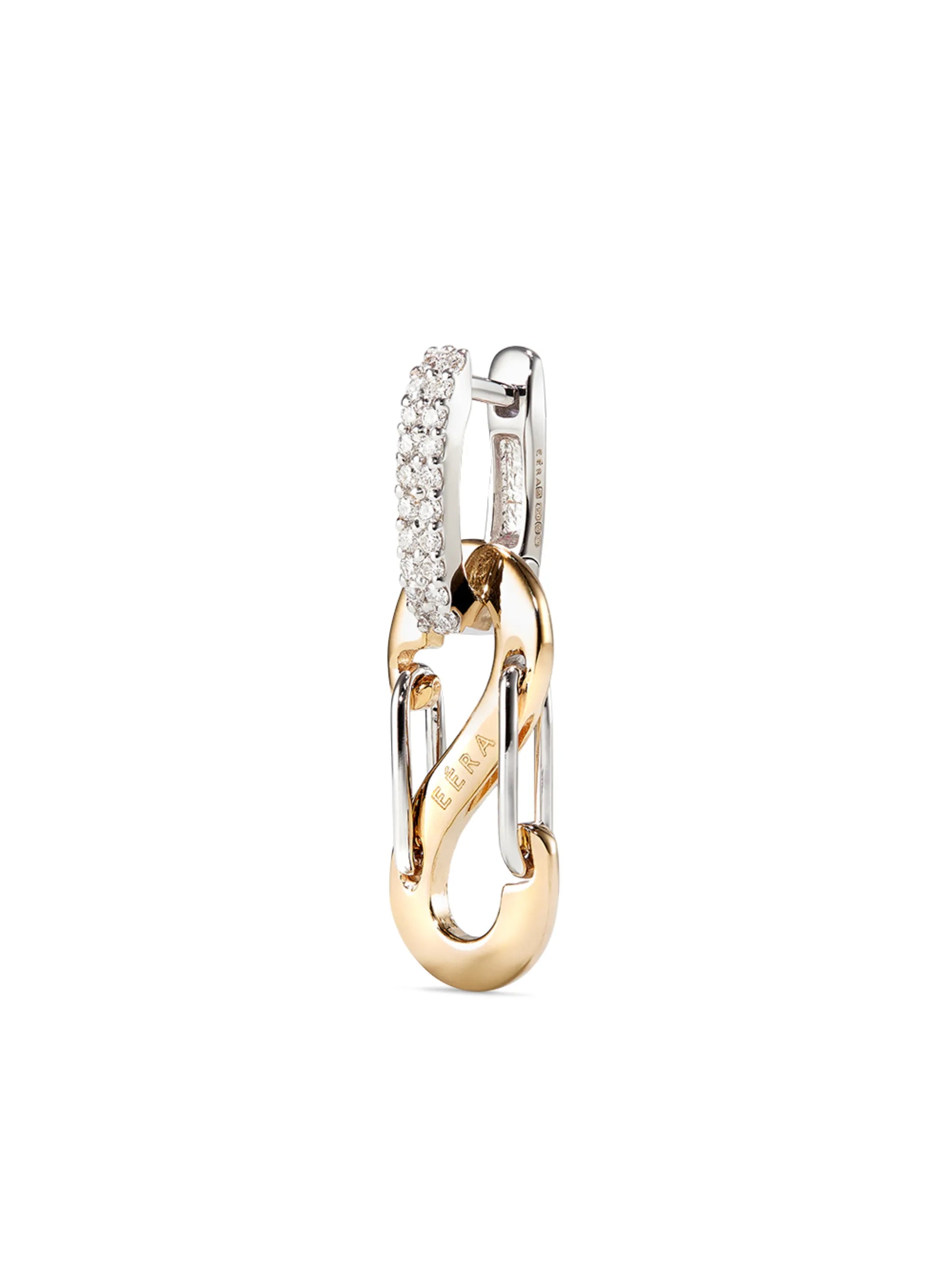 small 18kt yellow gold Romy earring