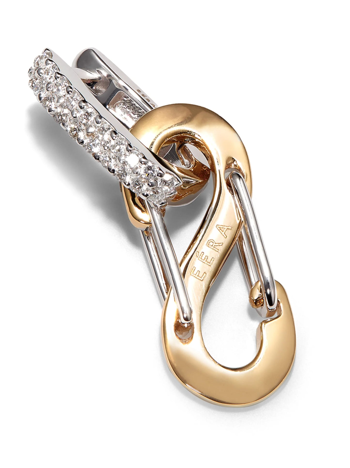 small 18kt yellow gold Romy earring