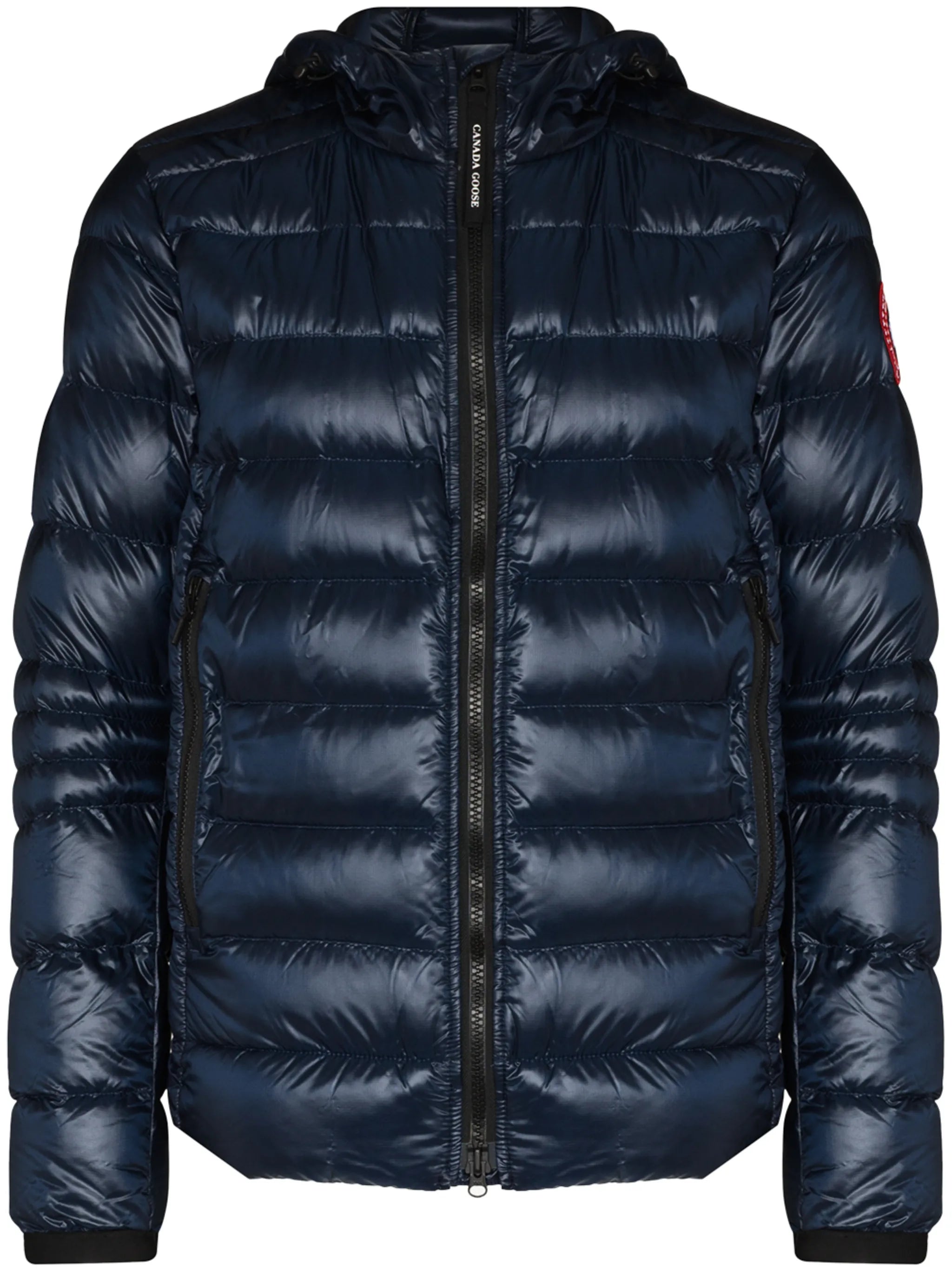 Crofton packable hooded jacket