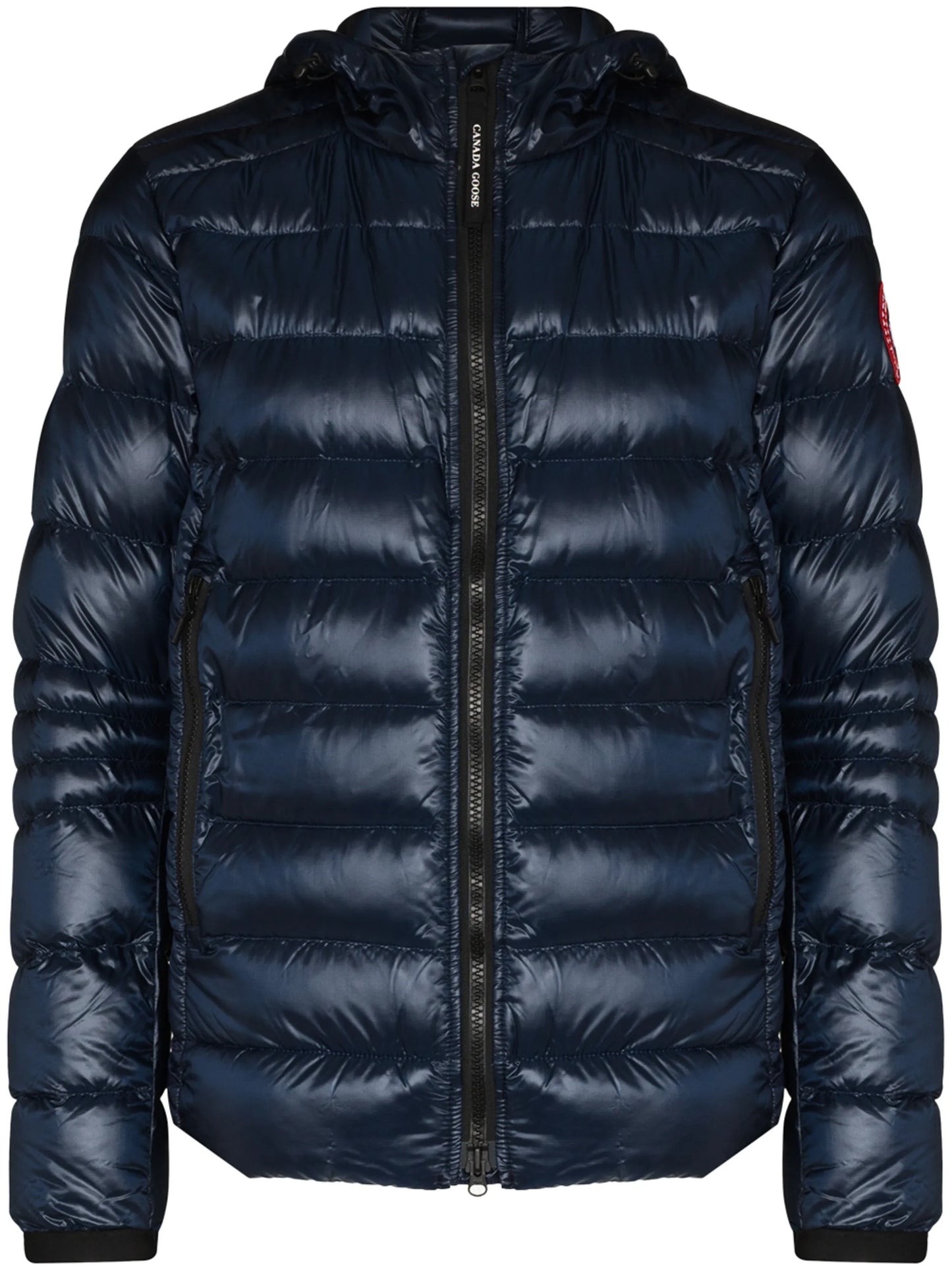 Crofton packable hooded jacket