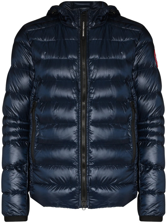Crofton packable hooded jacket