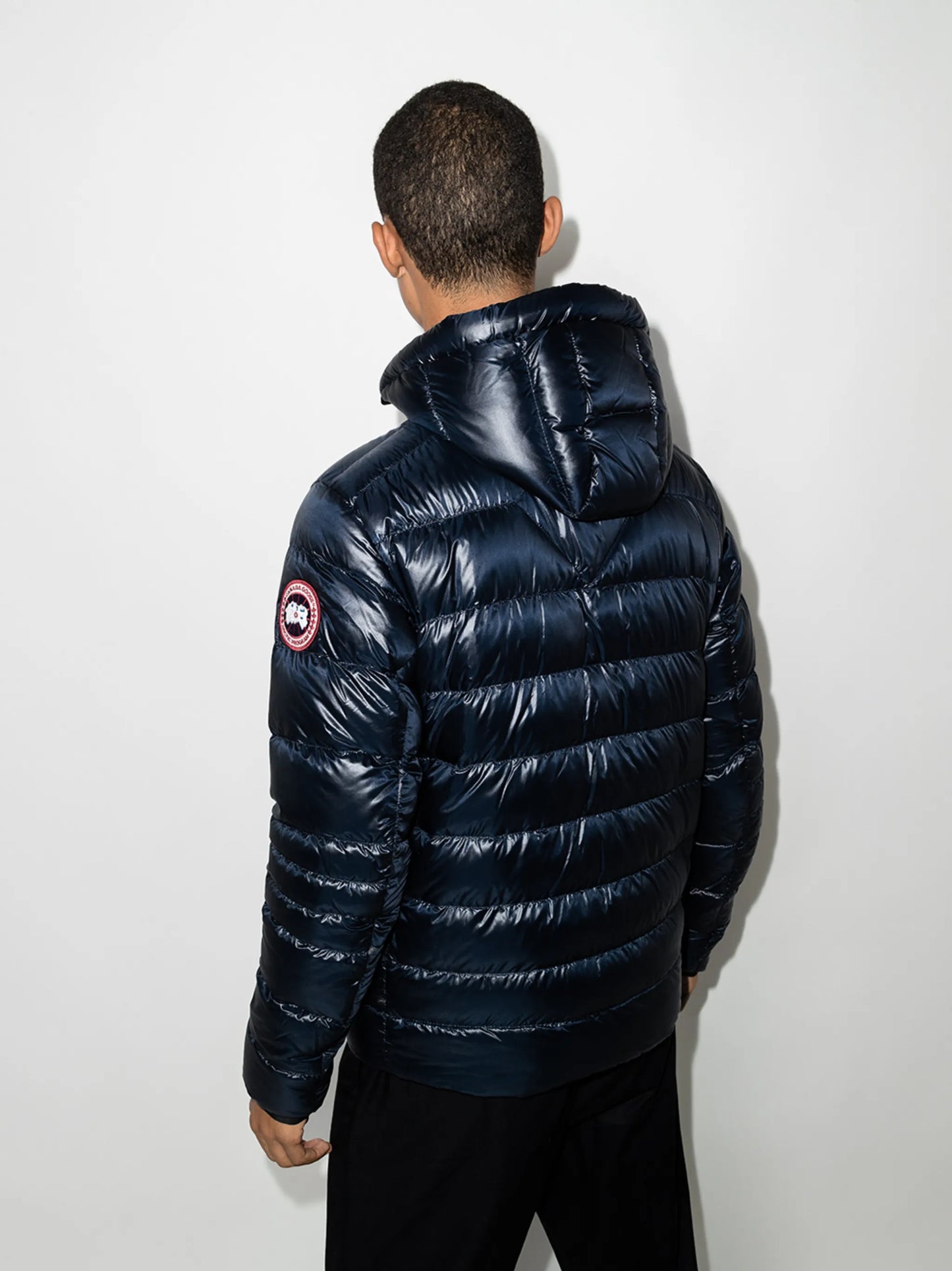Crofton packable hooded jacket
