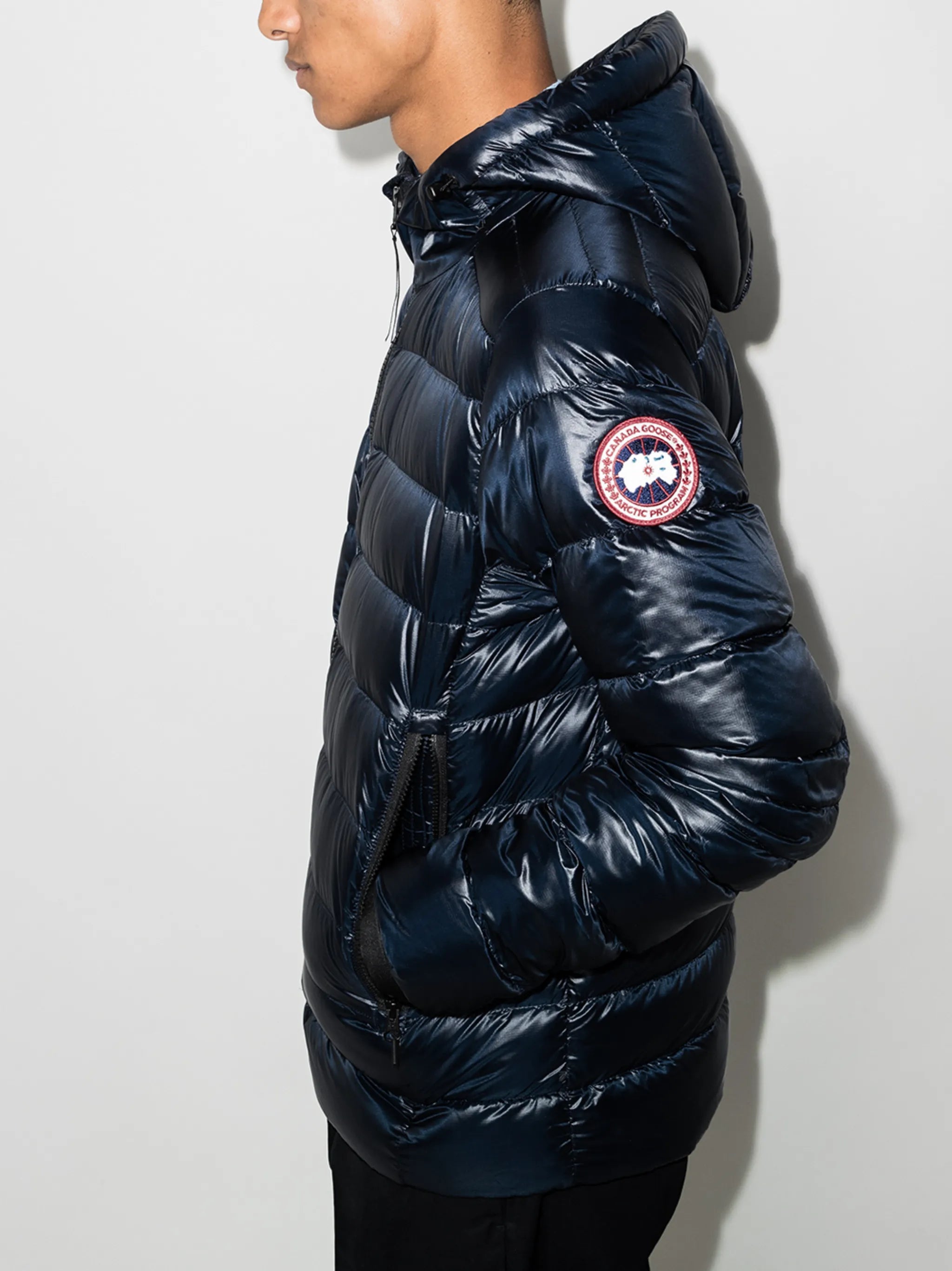 Crofton packable hooded jacket