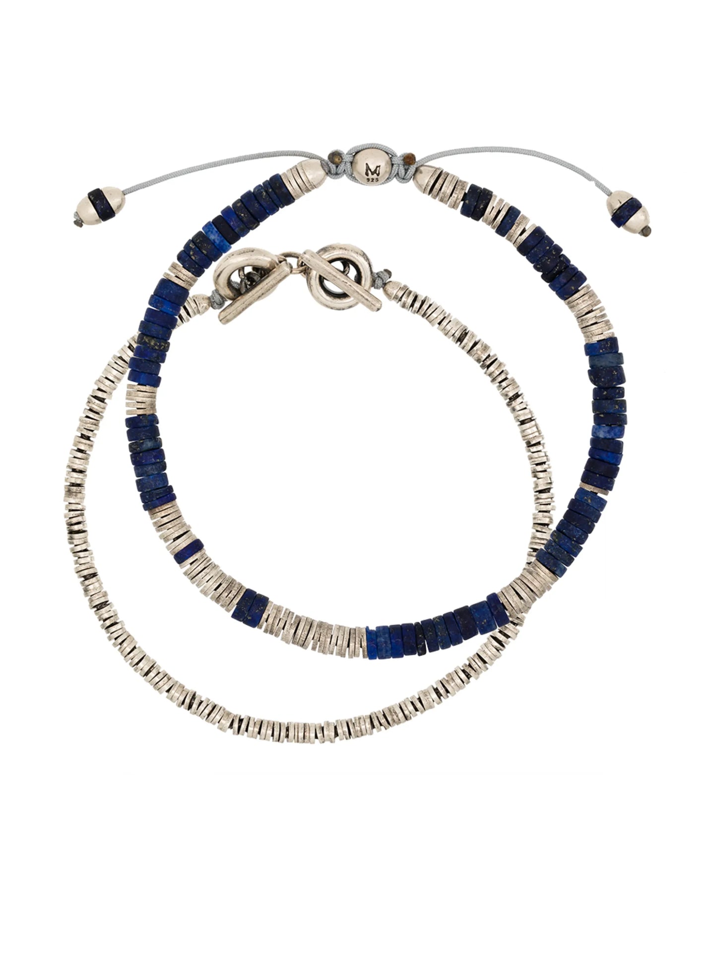 set of 2 beaded bracelets