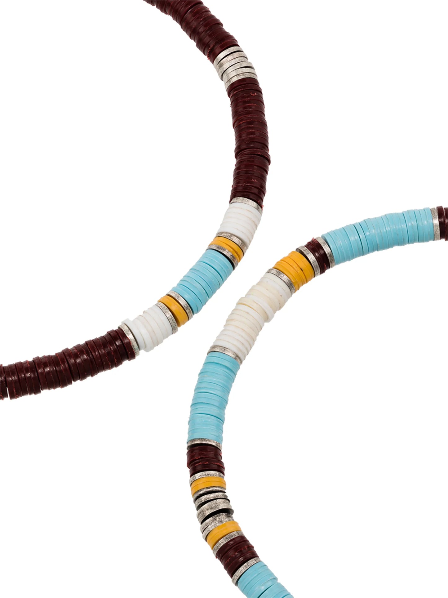 set of 2 Rainbow bracelets