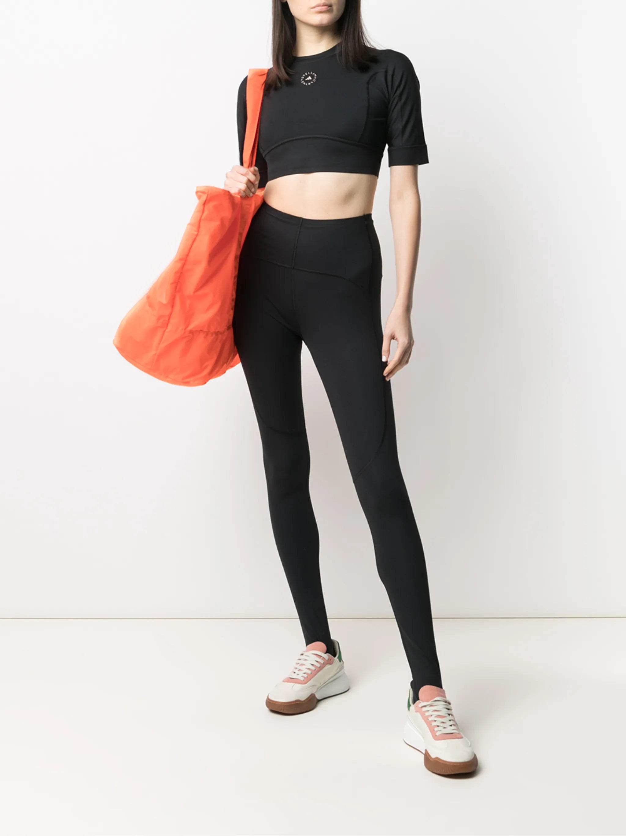 logo print leggings