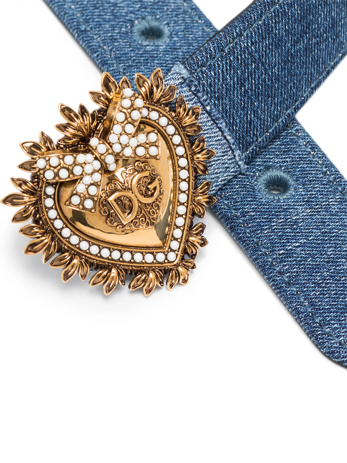 Devotion denim belt