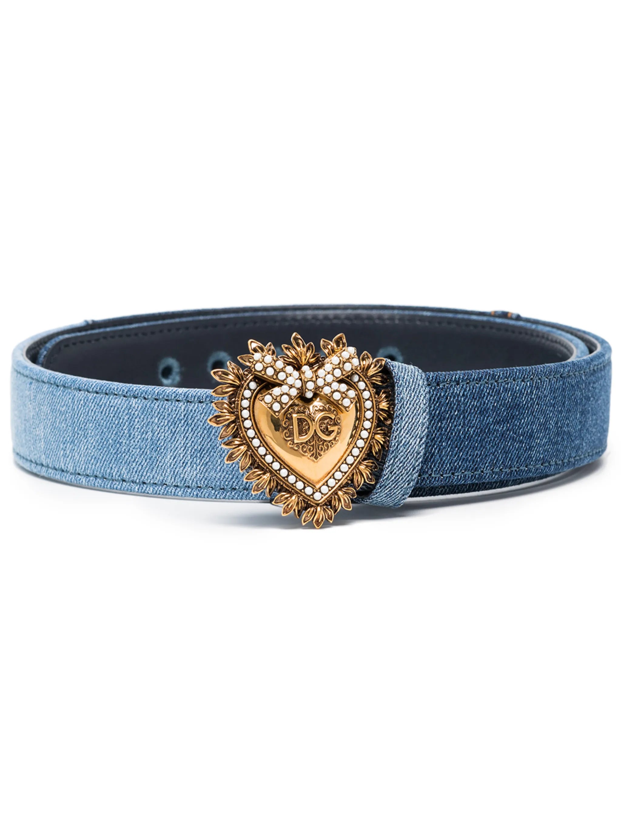 Devotion denim belt