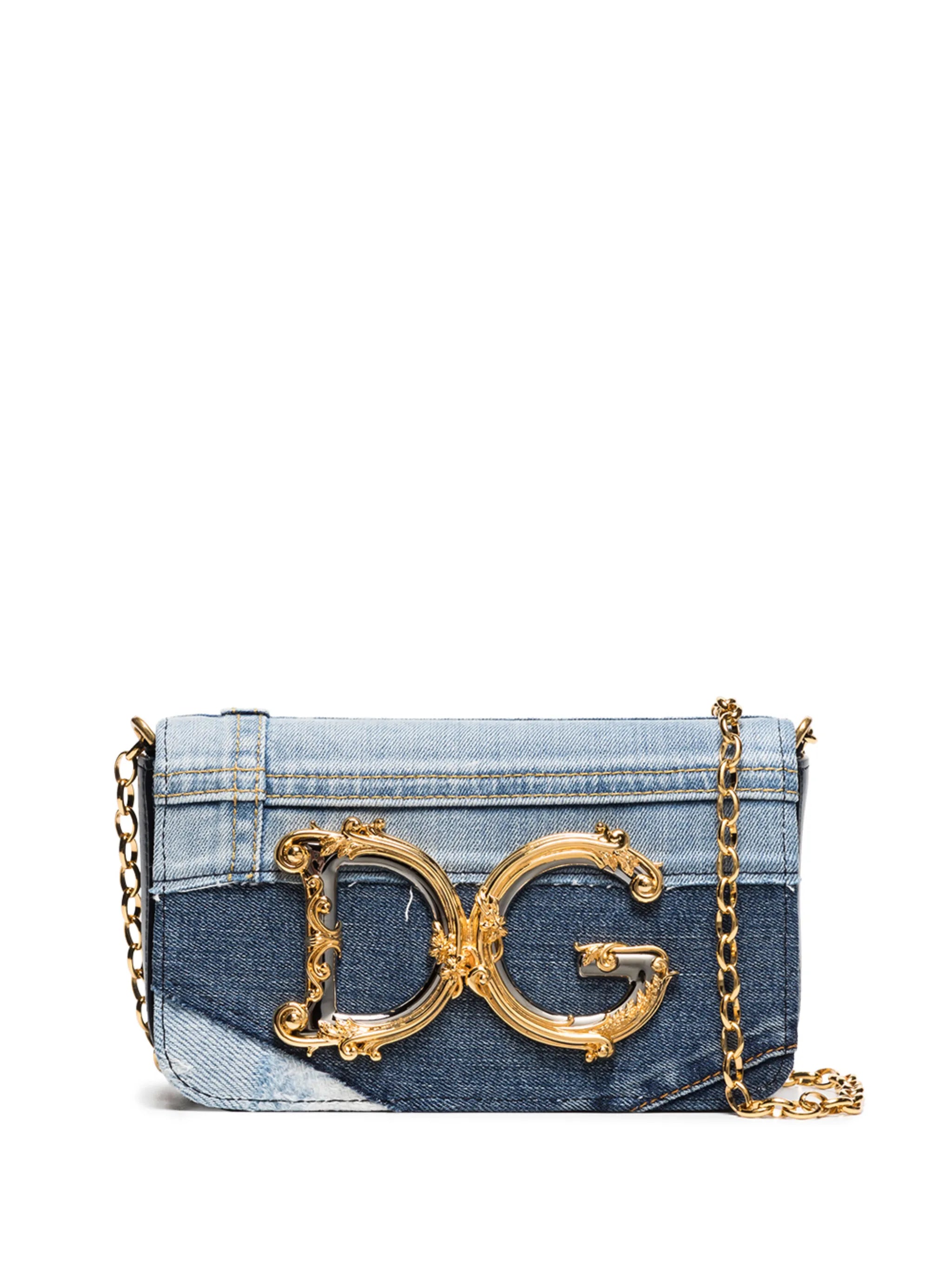 DG Girls denim mini bag