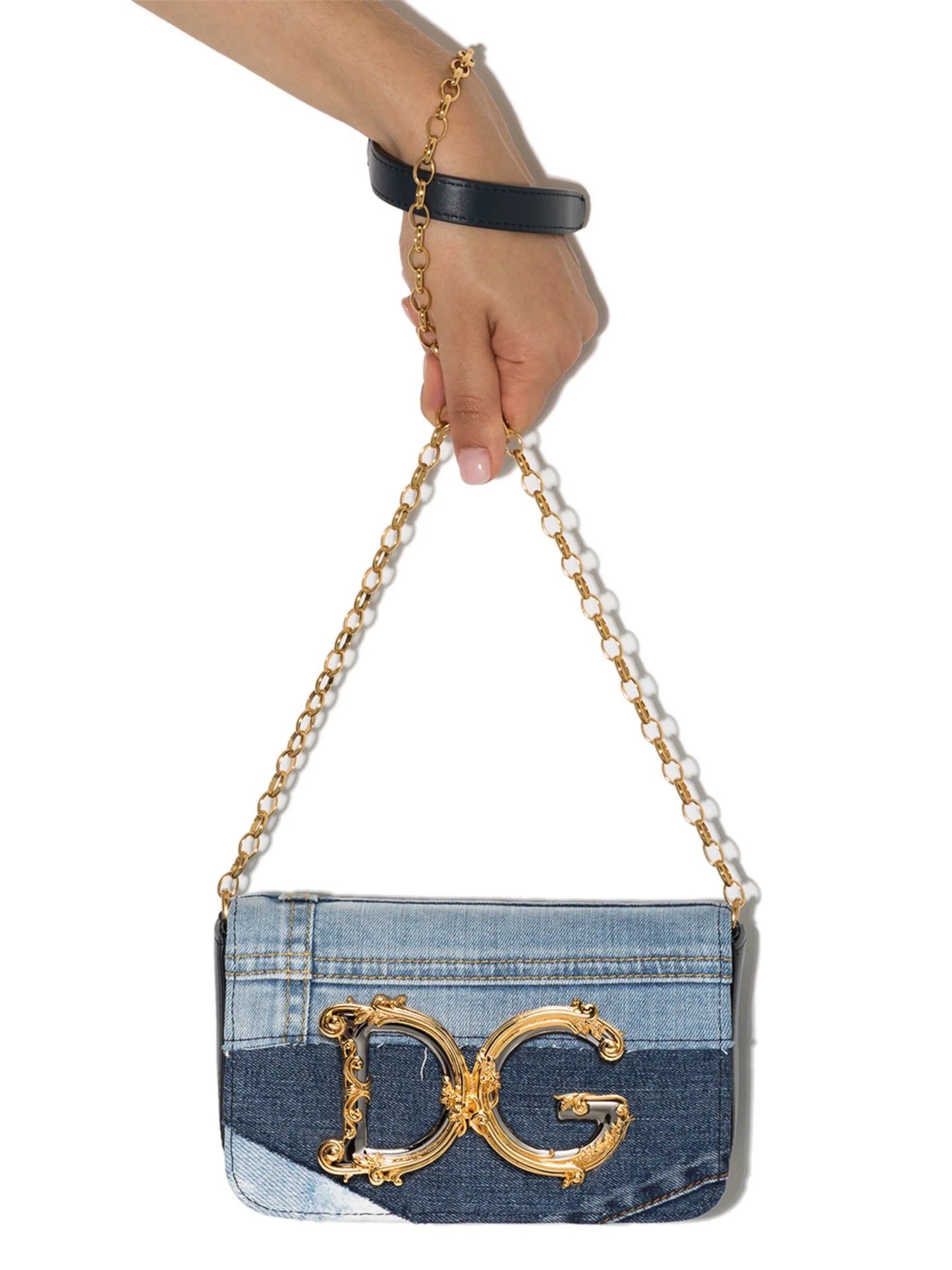 DG Girls denim mini bag