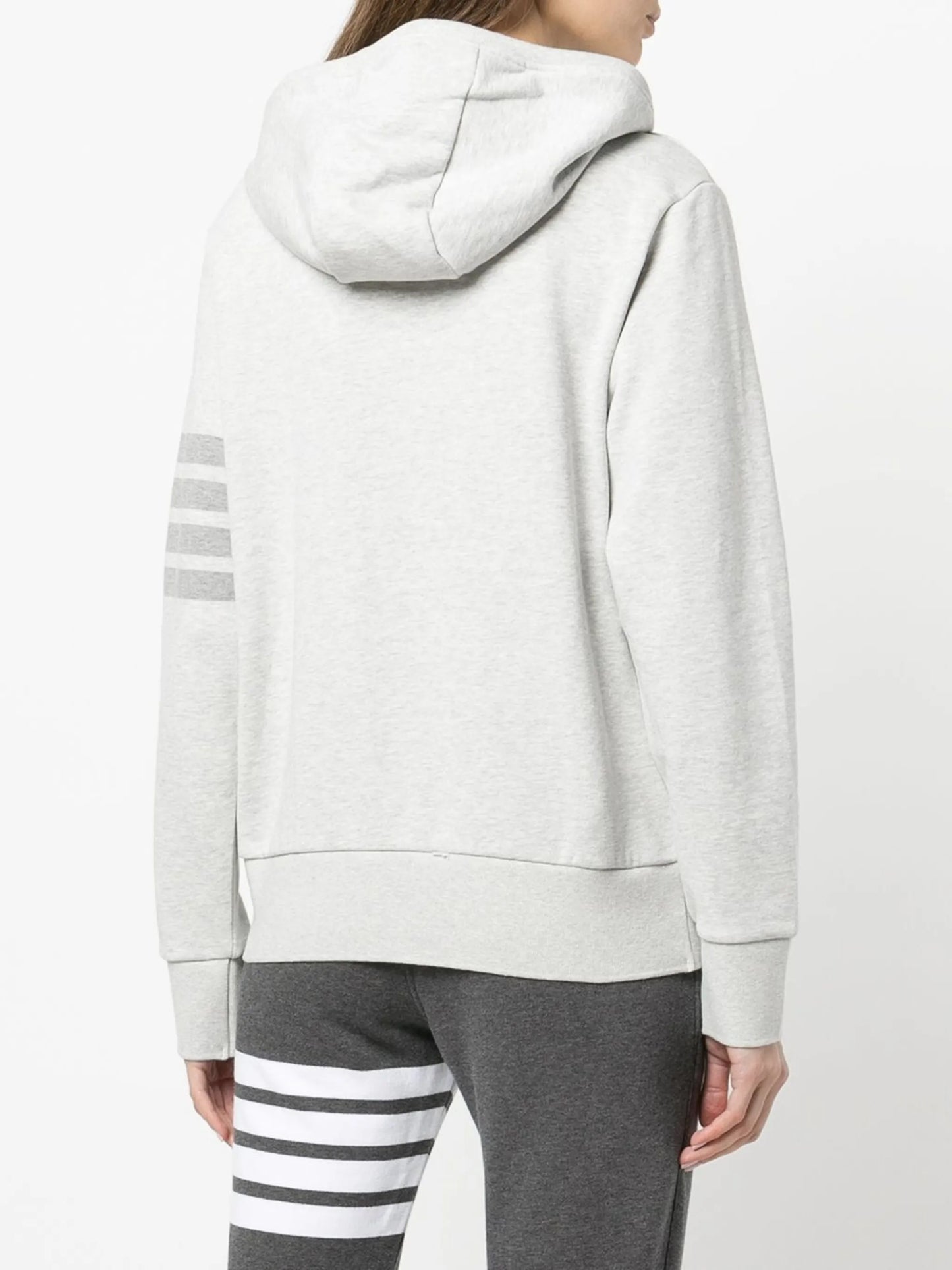 4-Bar zip hoodie