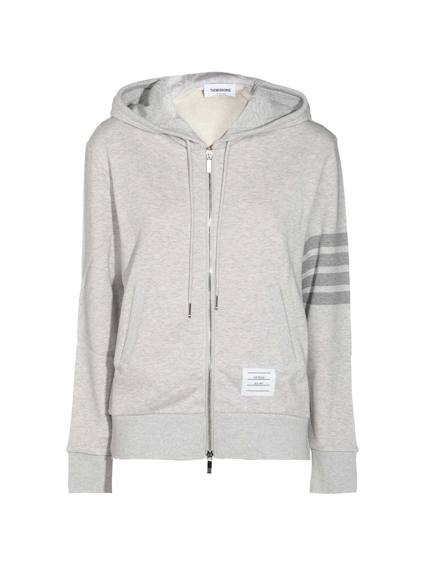 4-Bar zip hoodie