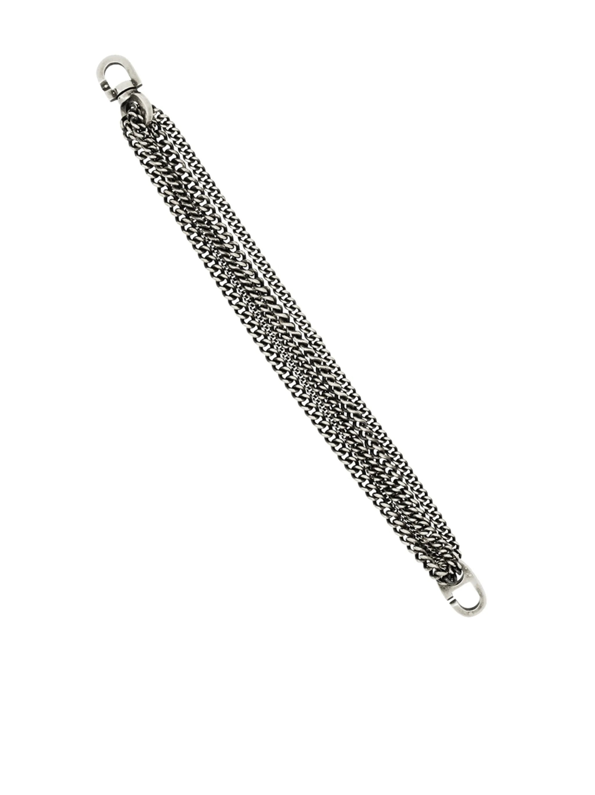 multi-chain layered bracelet