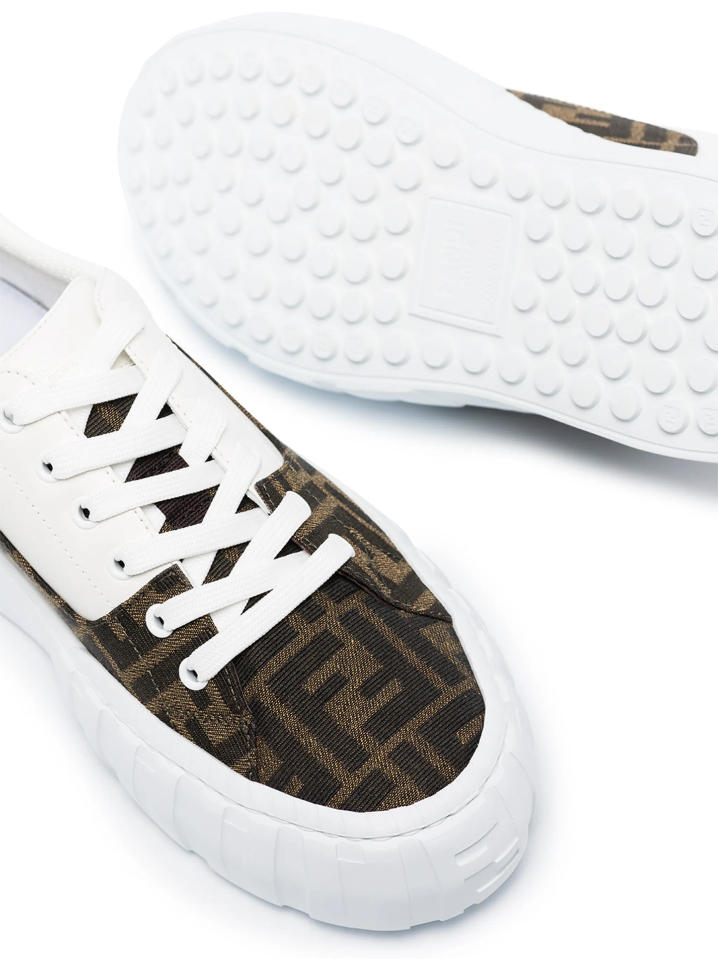 Fendi Force lace-up sneakers