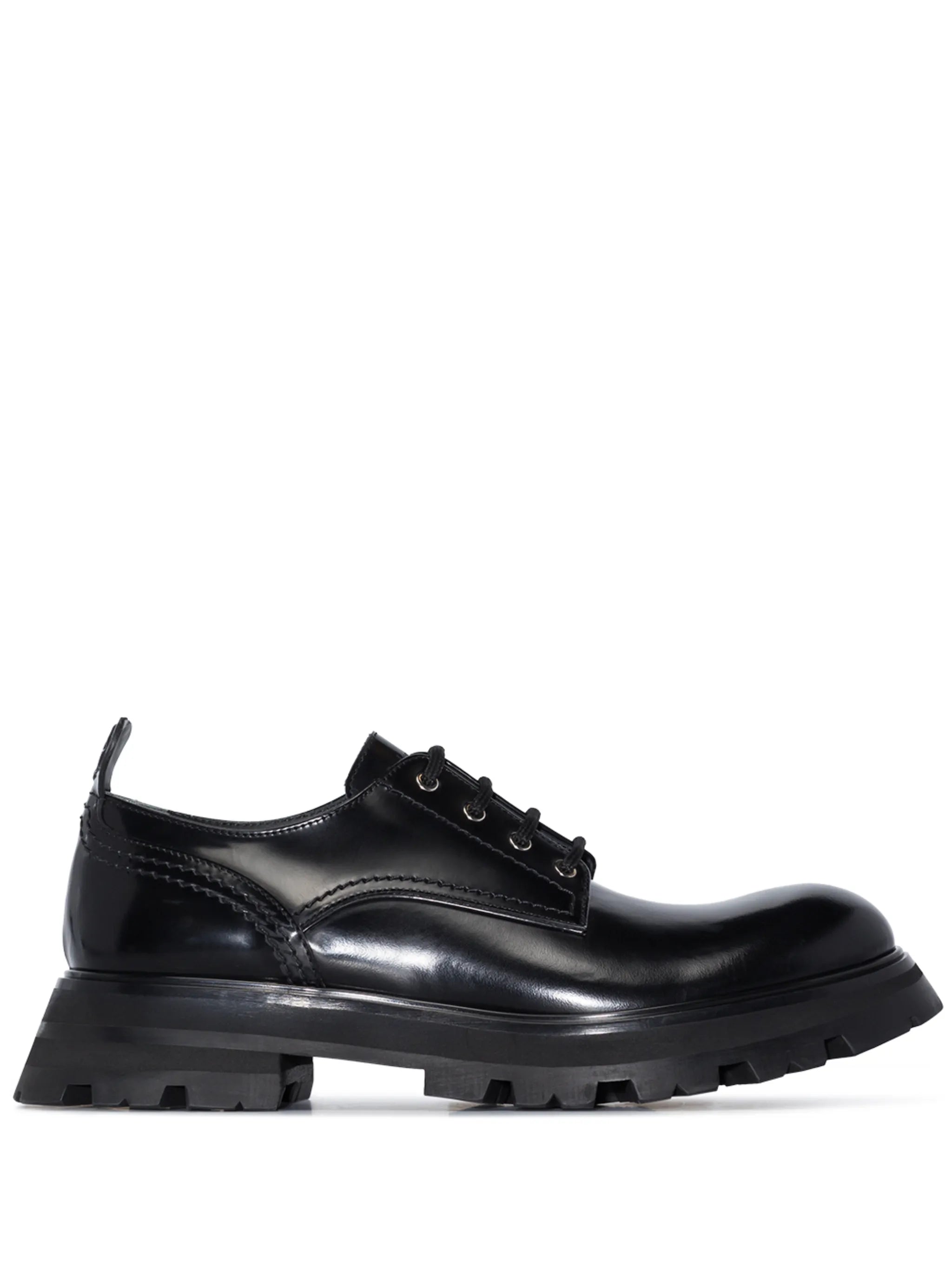 Wander leather lace-up shoes