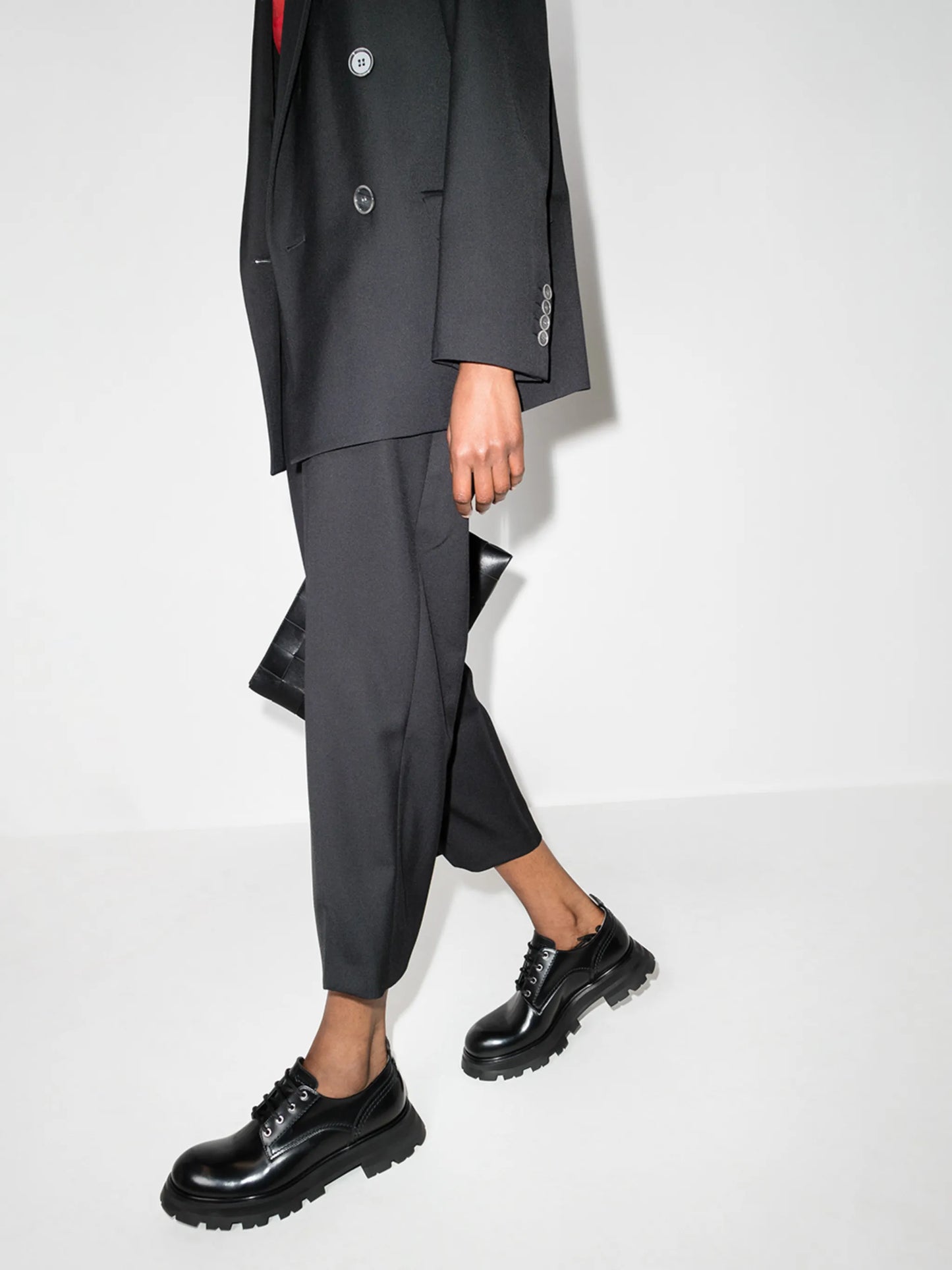 Wander leather lace-up shoes