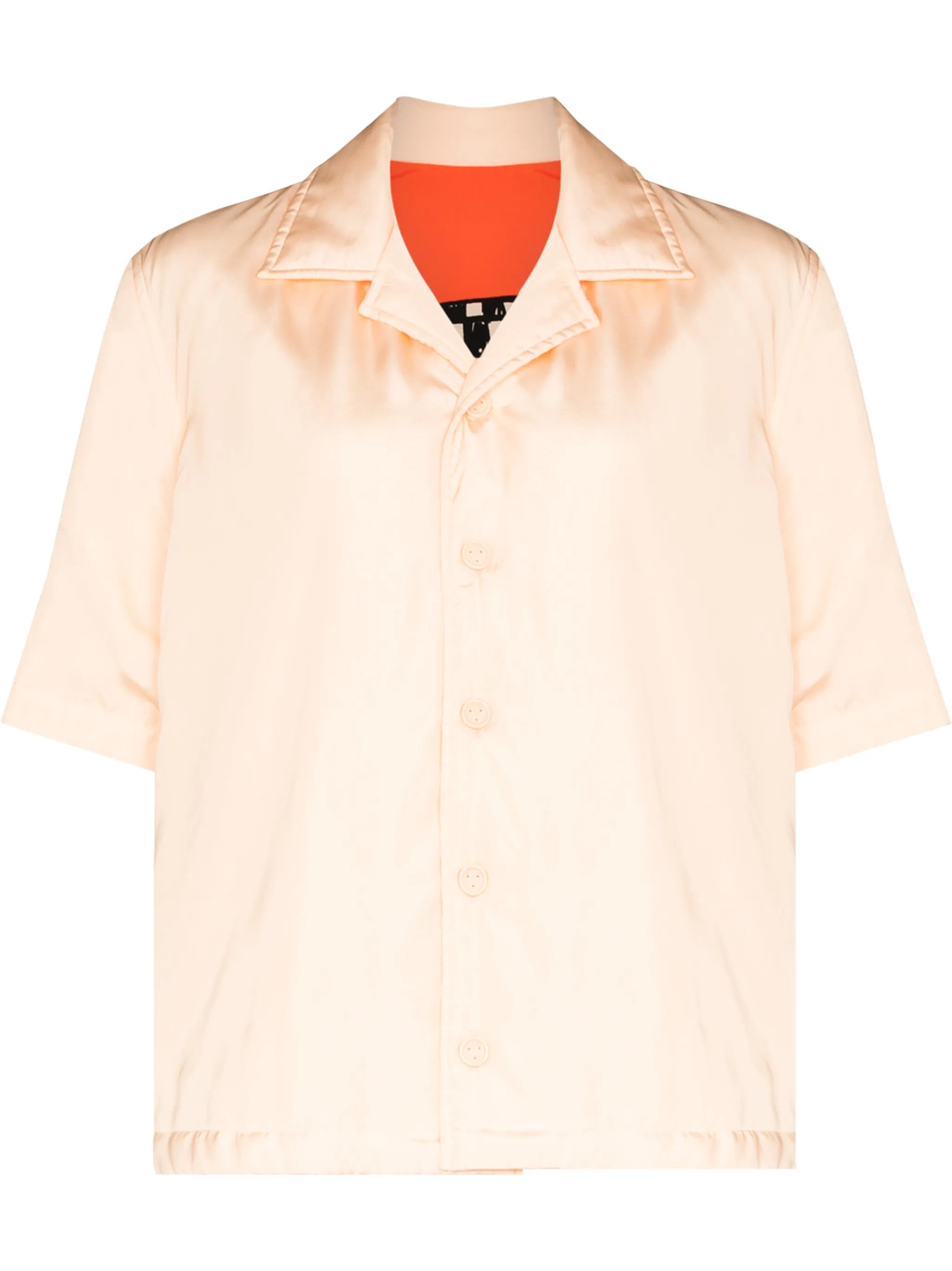 car-print short-sleeve shirt