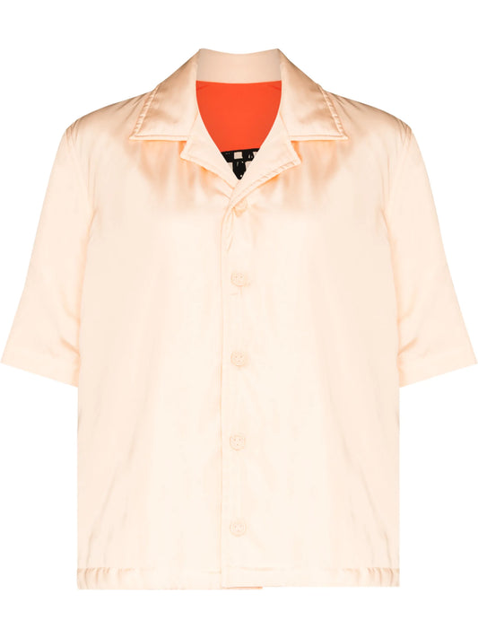 car-print short-sleeve shirt