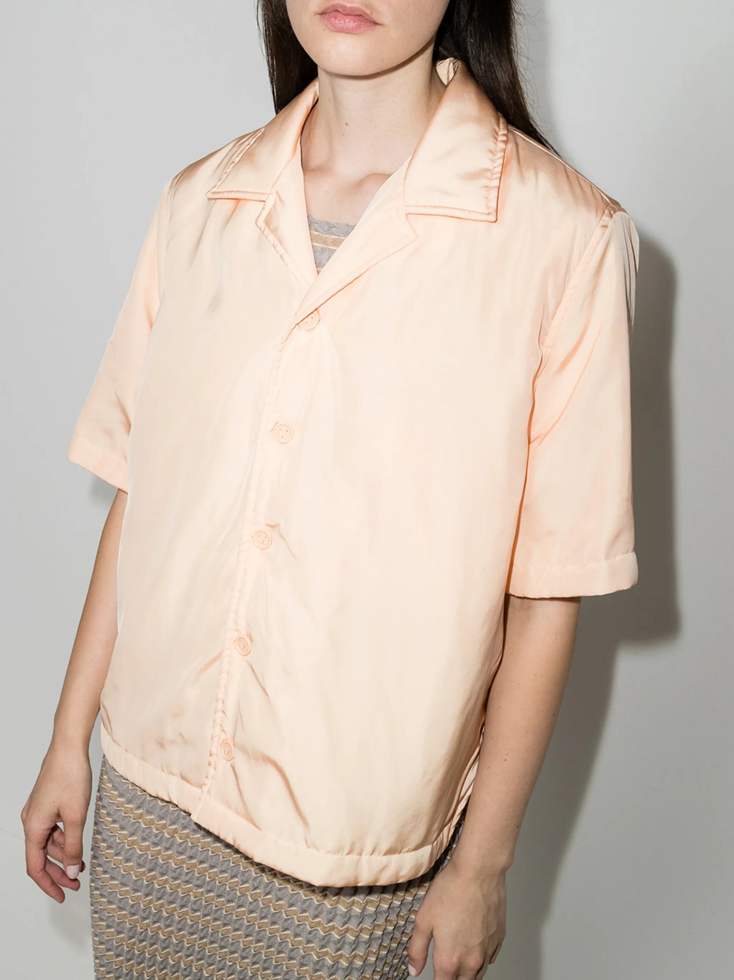 car-print short-sleeve shirt