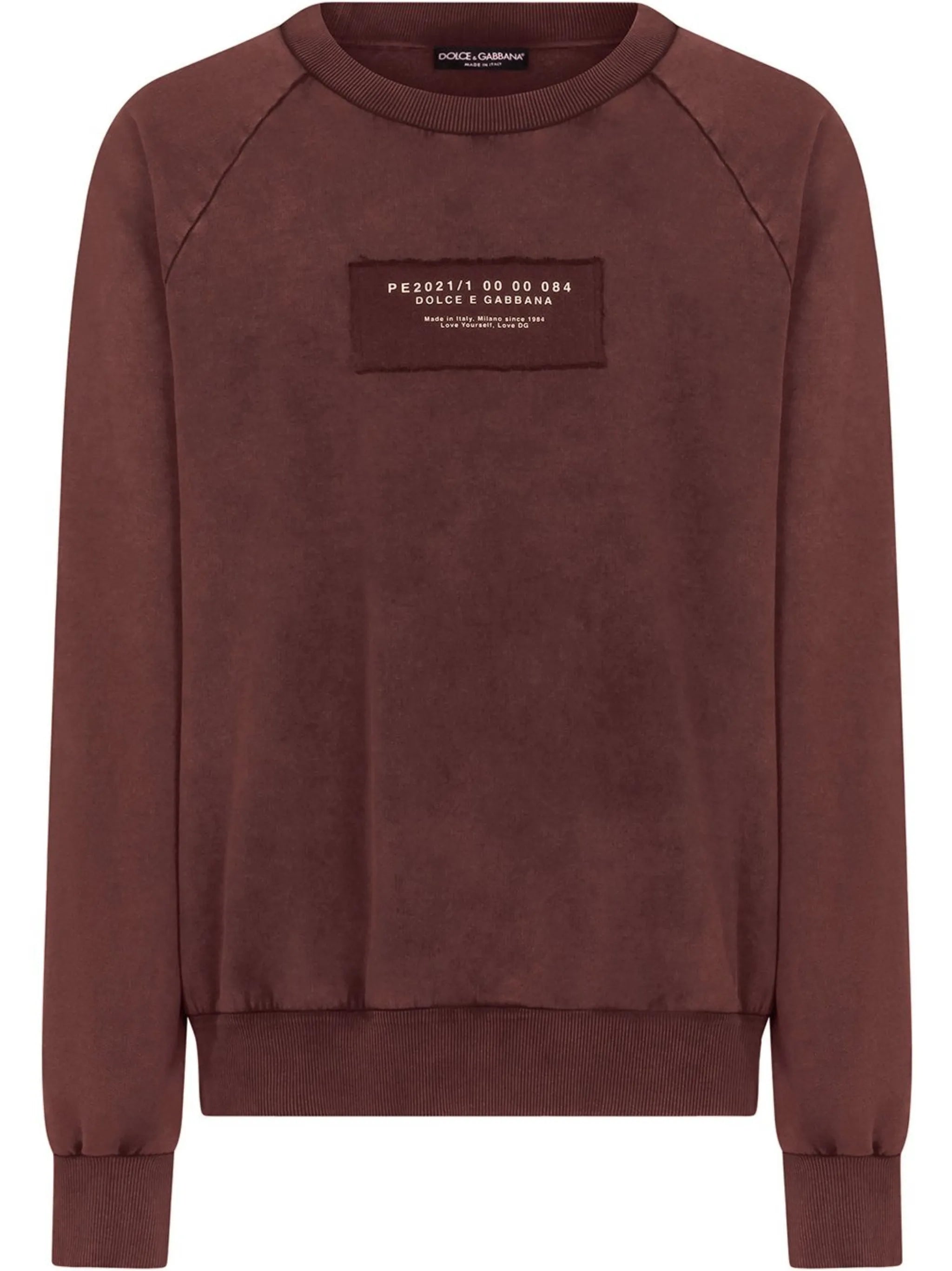 box logo sweatshirt