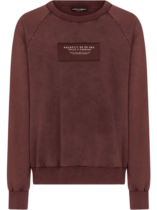 box logo sweatshirt