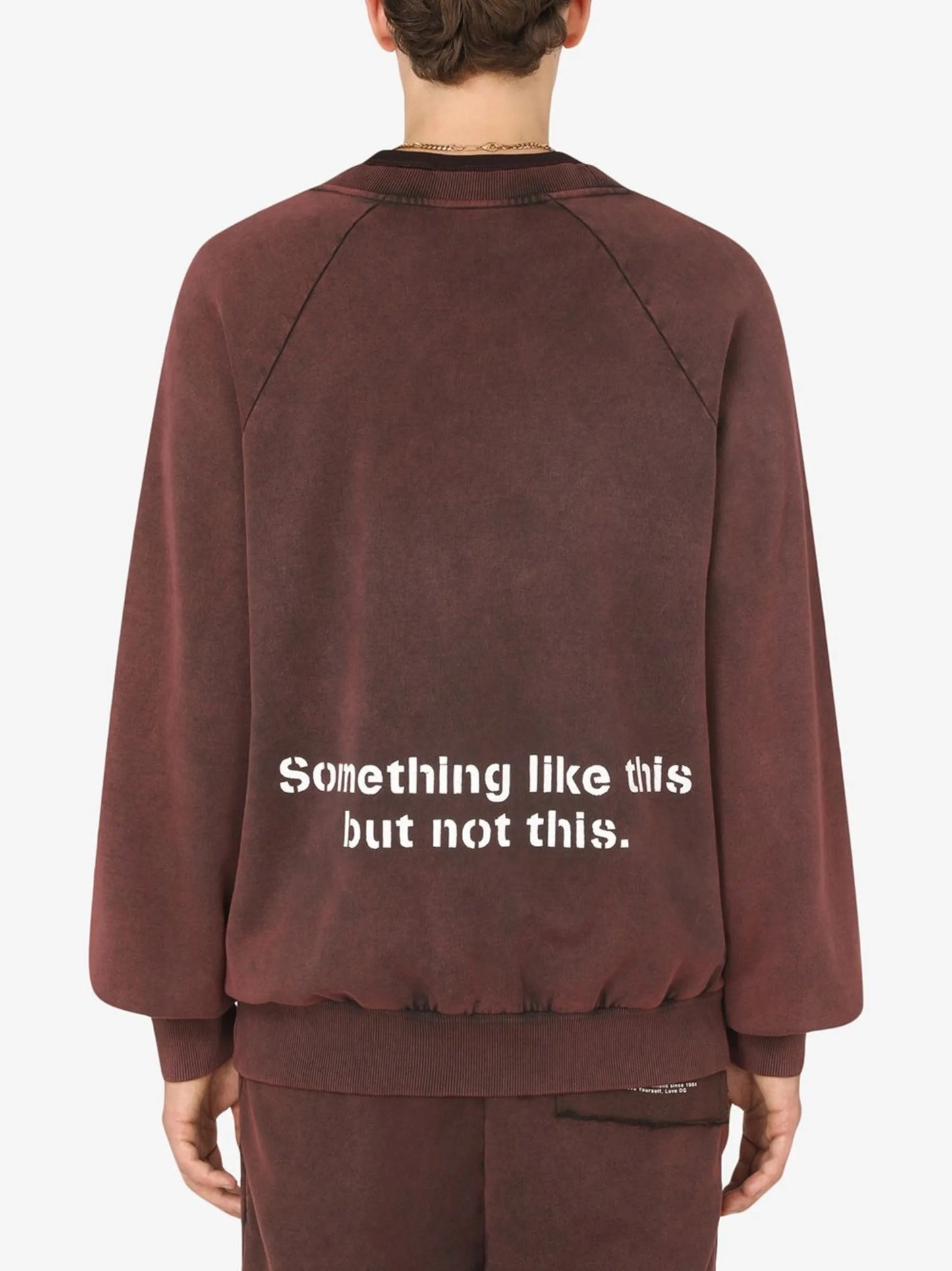 box logo sweatshirt