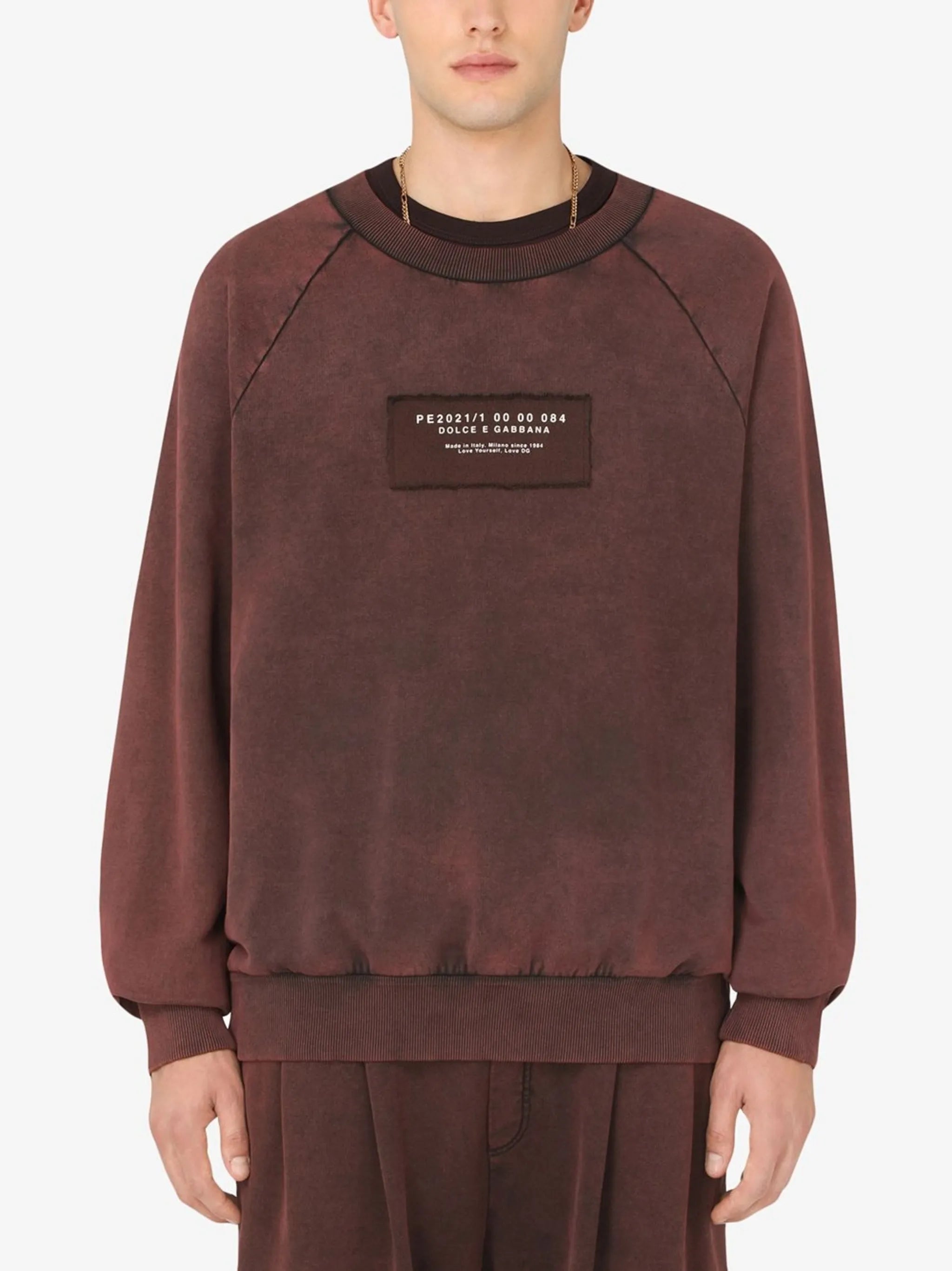 box logo sweatshirt