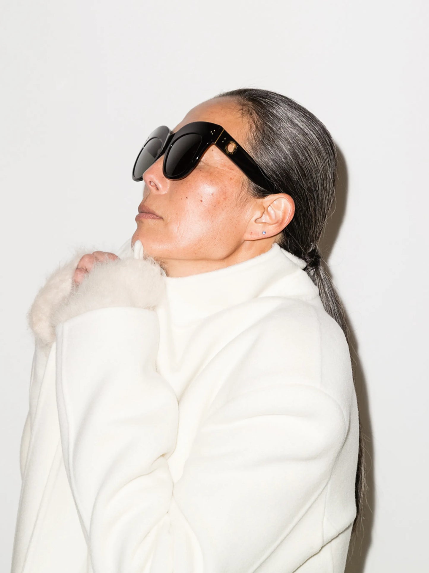 Dunaway cat-eye frame sunglasses