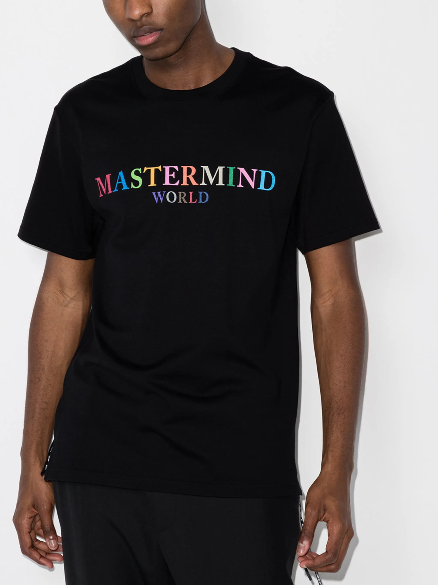 multicolour logo short-sleeve T-shirt