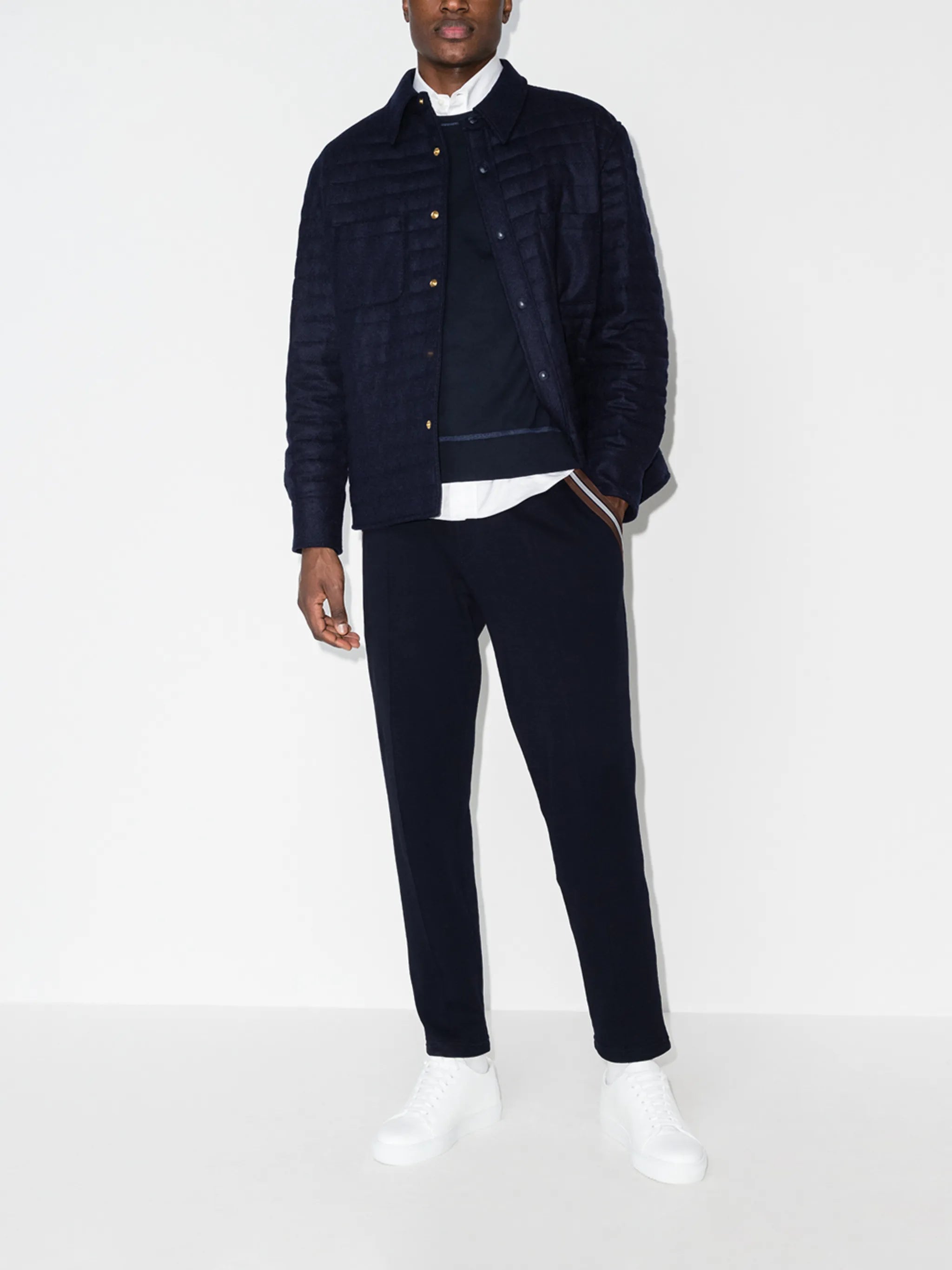 drawstring waist track pants