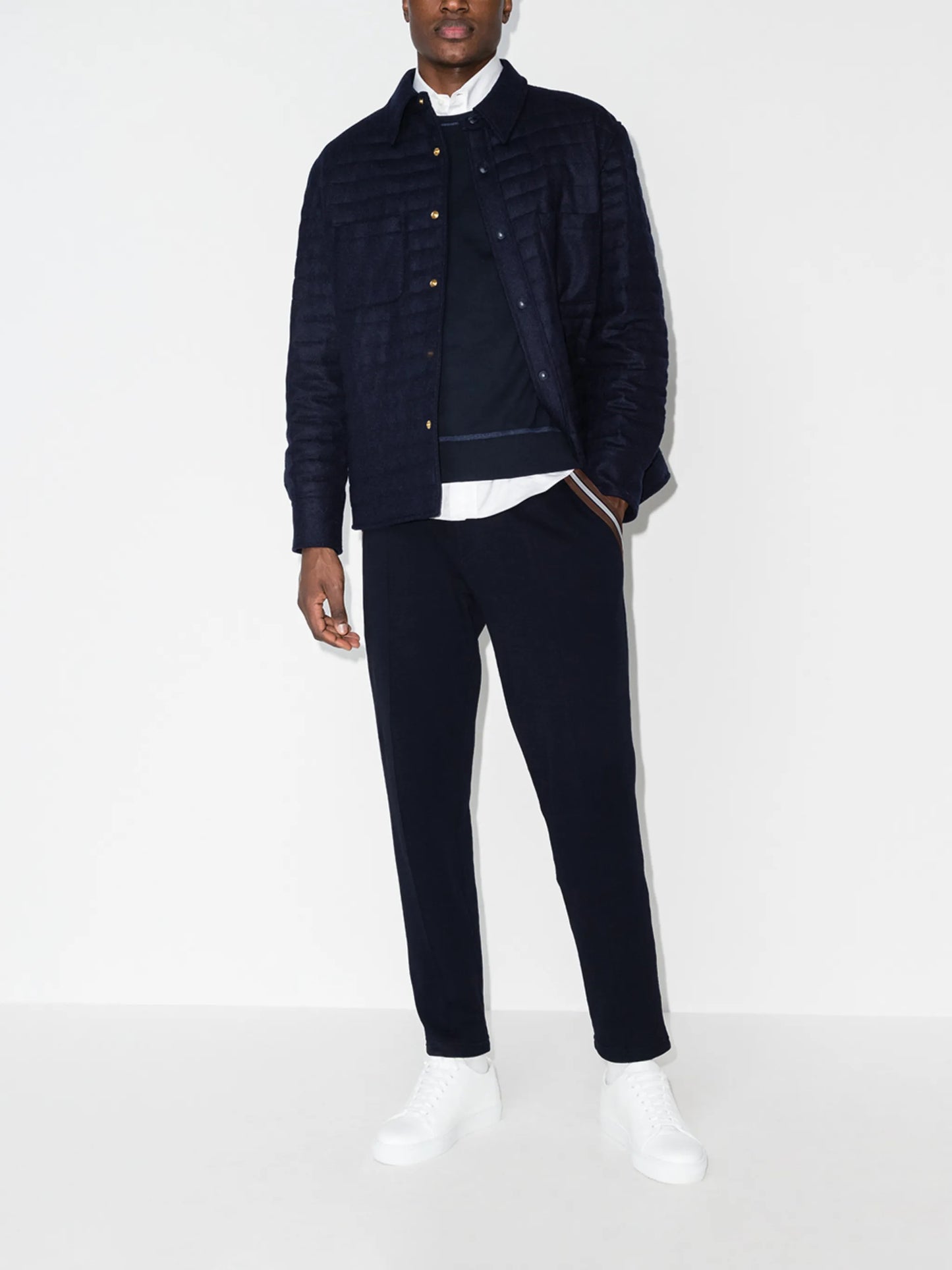 drawstring waist track pants