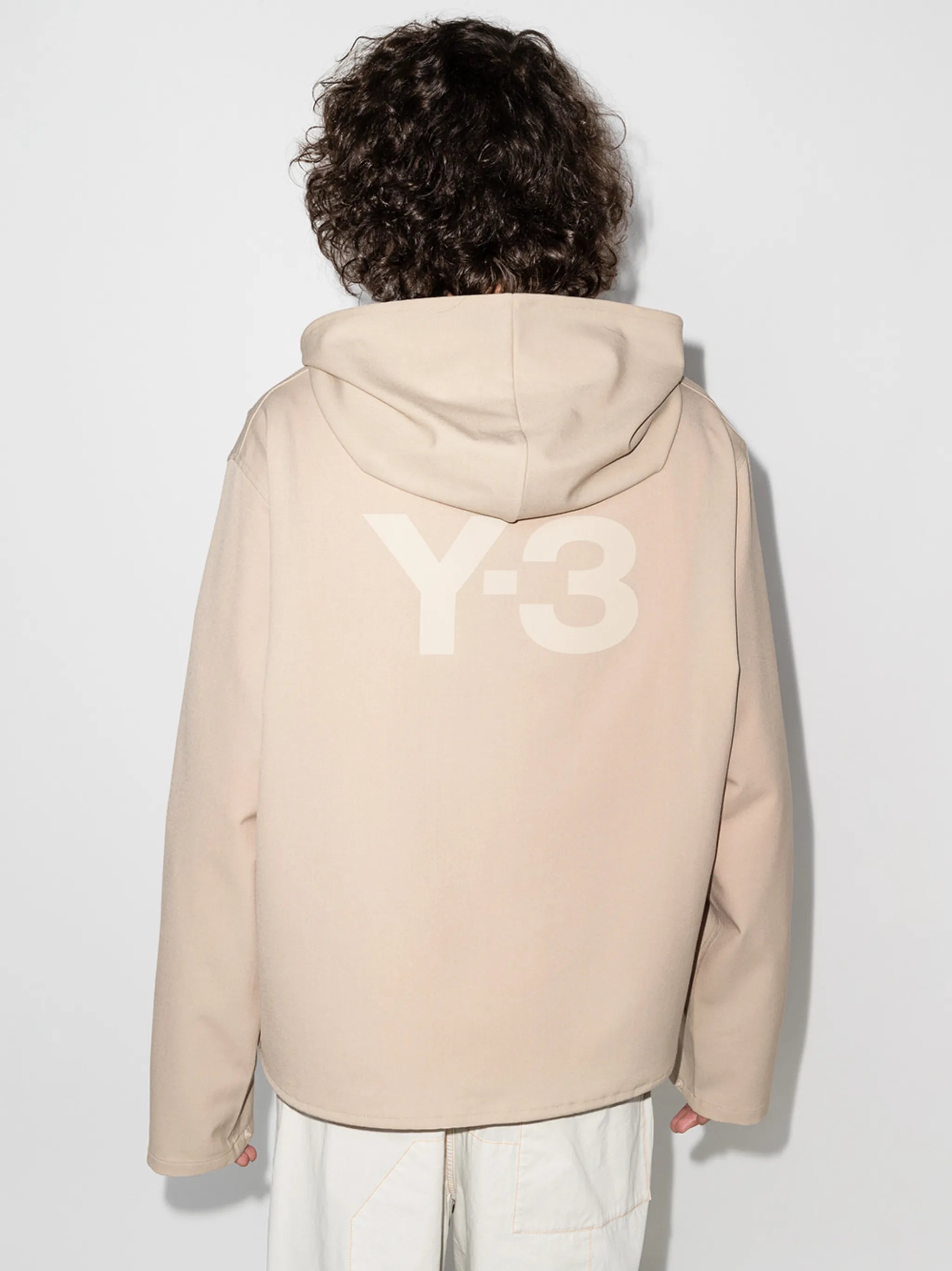 logo-print zip-up lightweight jacket