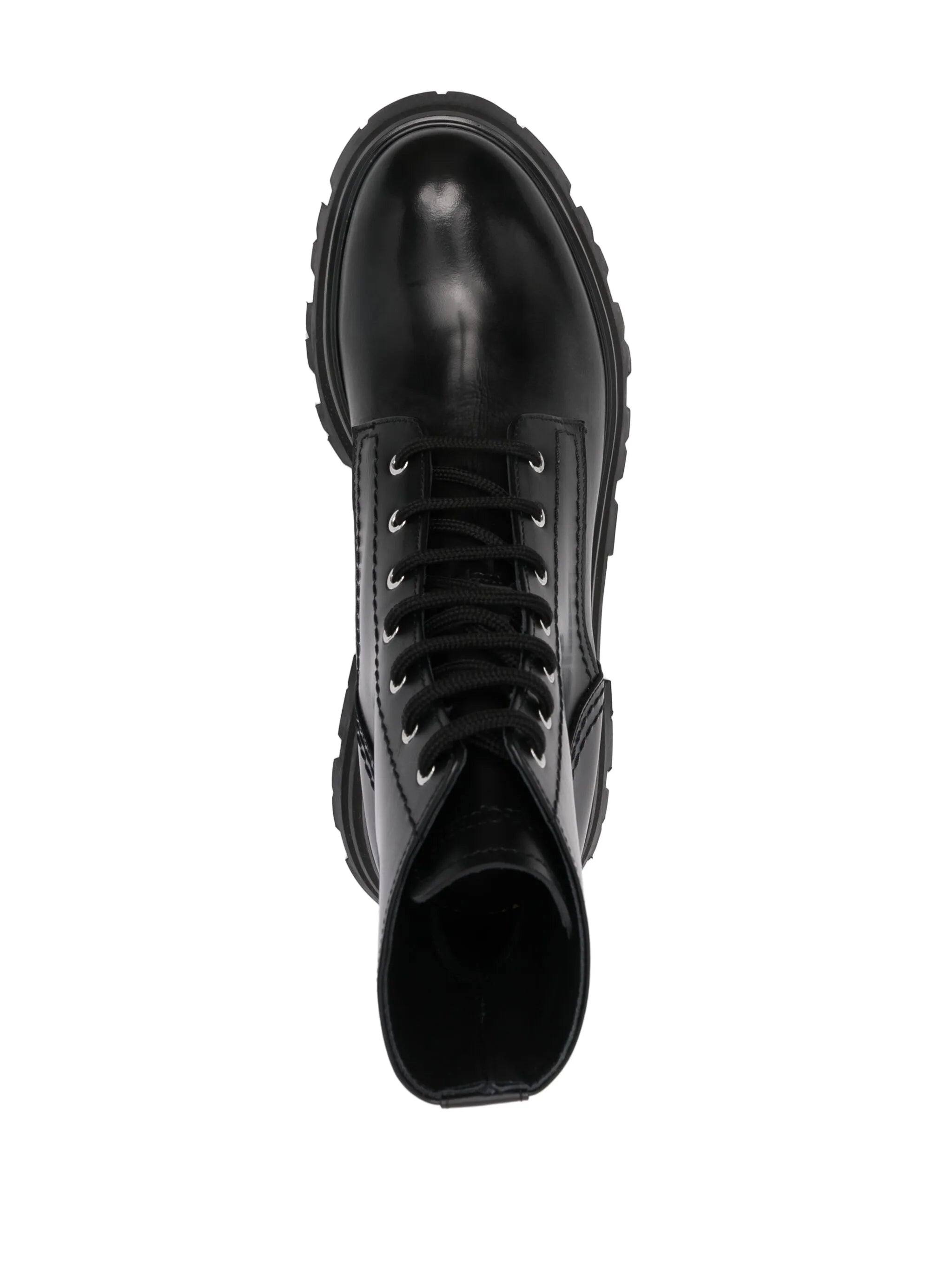 leather combat boots