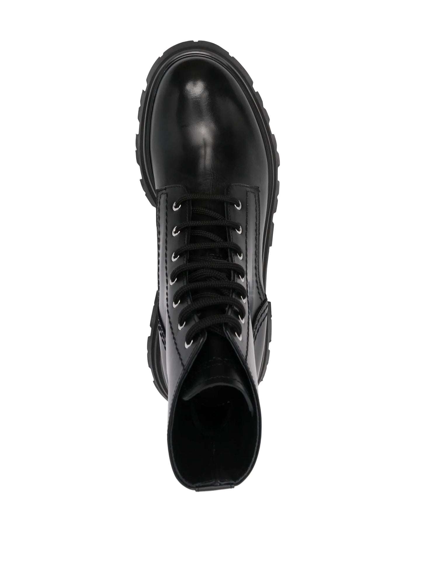 leather combat boots