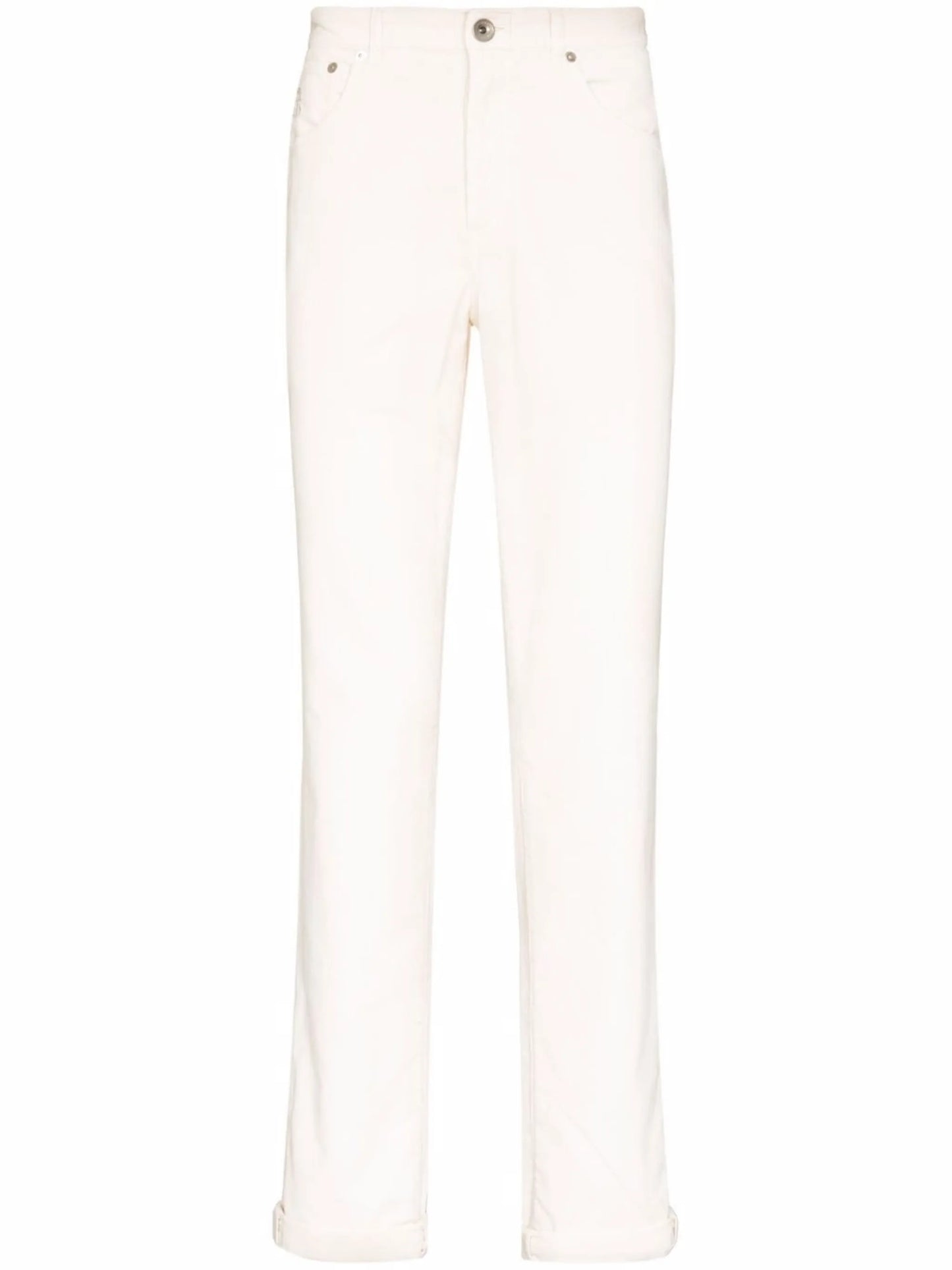 straight-leg corduroy trousers