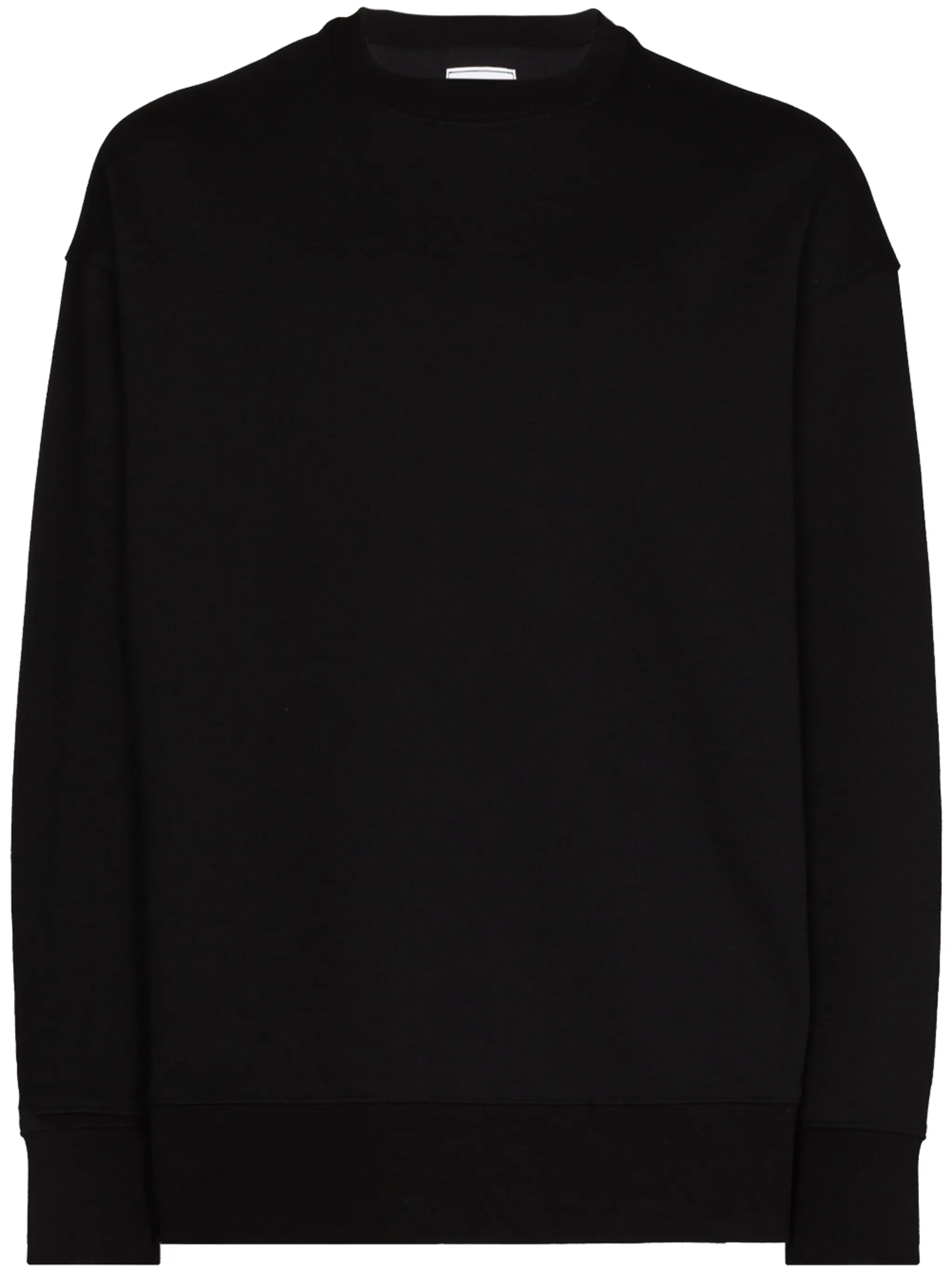 Terry stripe-detail sweatshirt