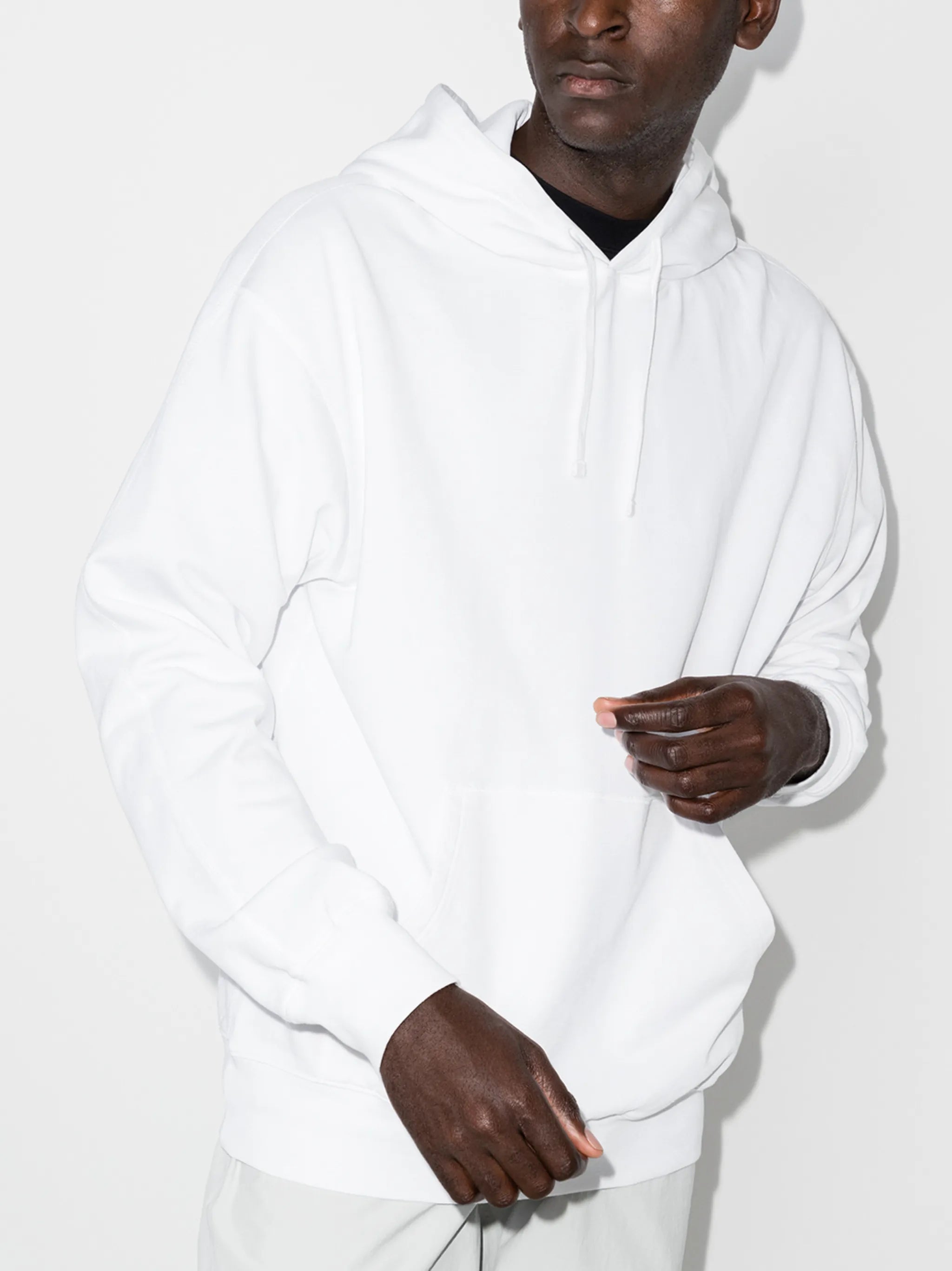 drawstring hooded sweatshirt