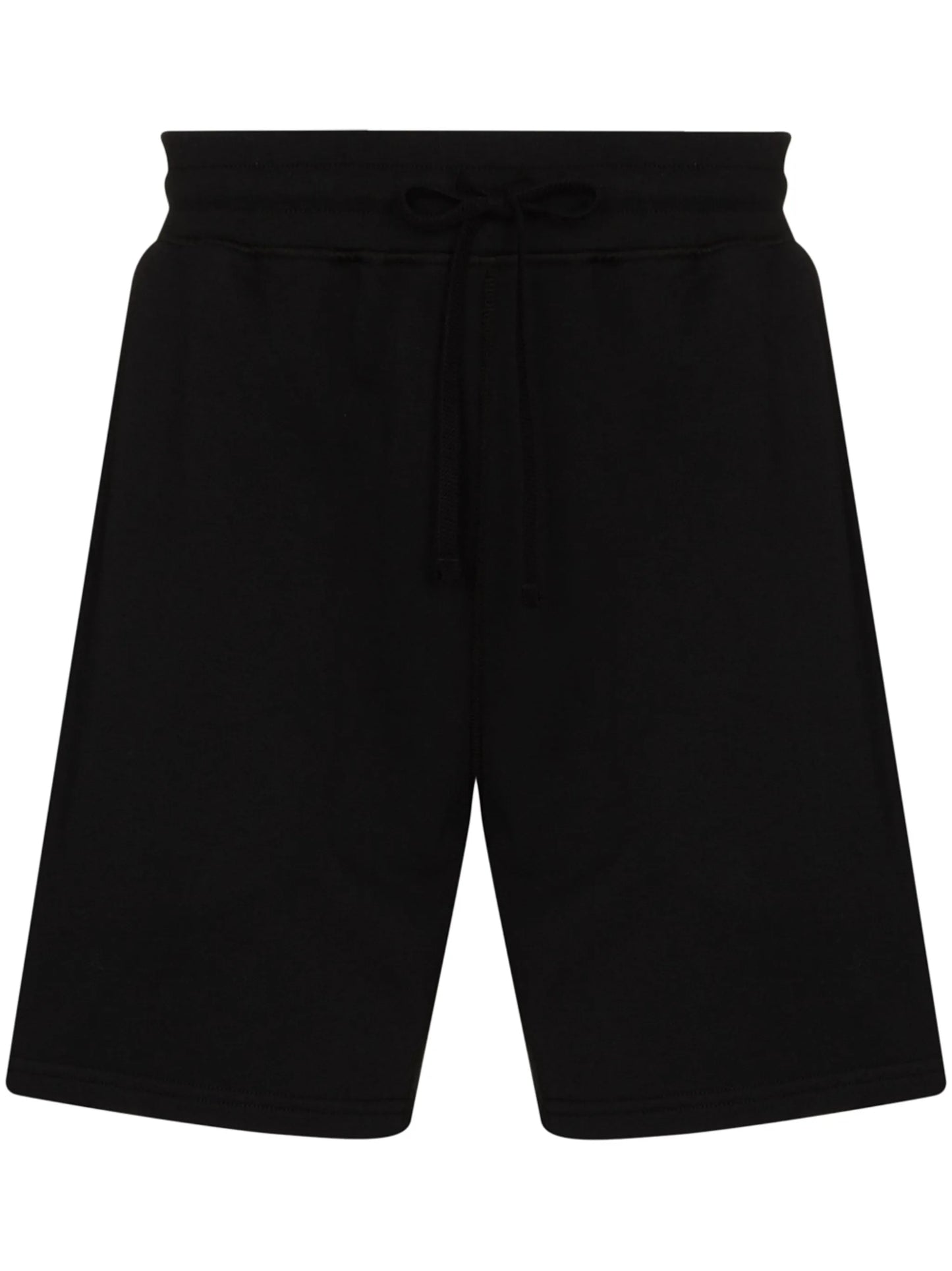 drawstring cotton track shorts