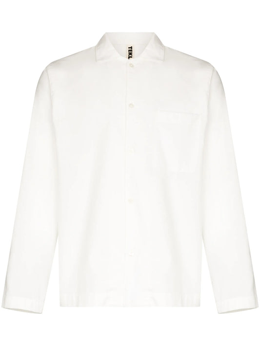 button-up pajama shirt