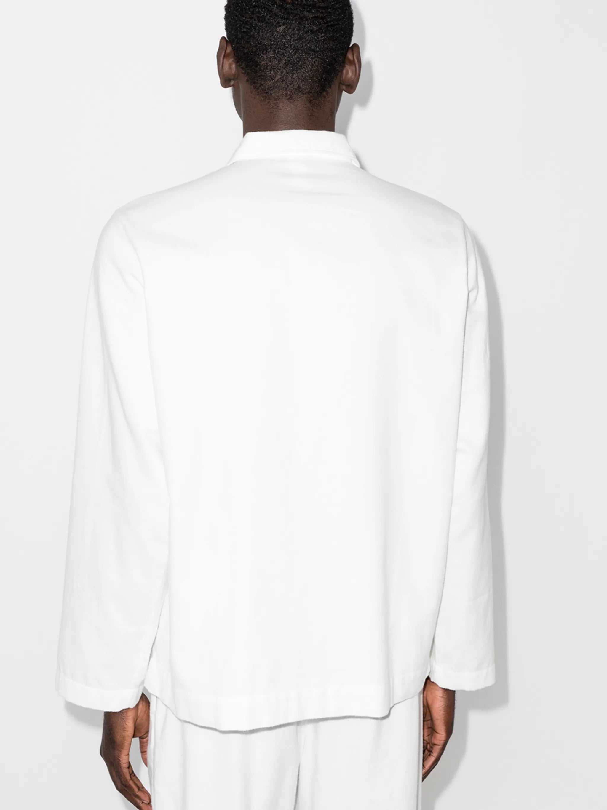 button-up pajama shirt