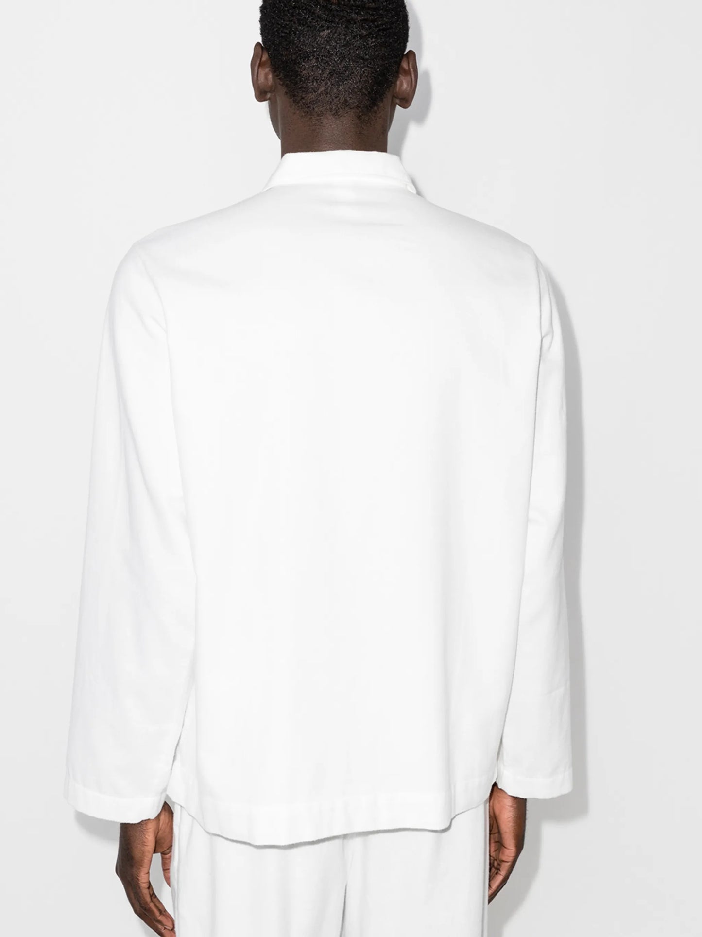 button-up pajama shirt