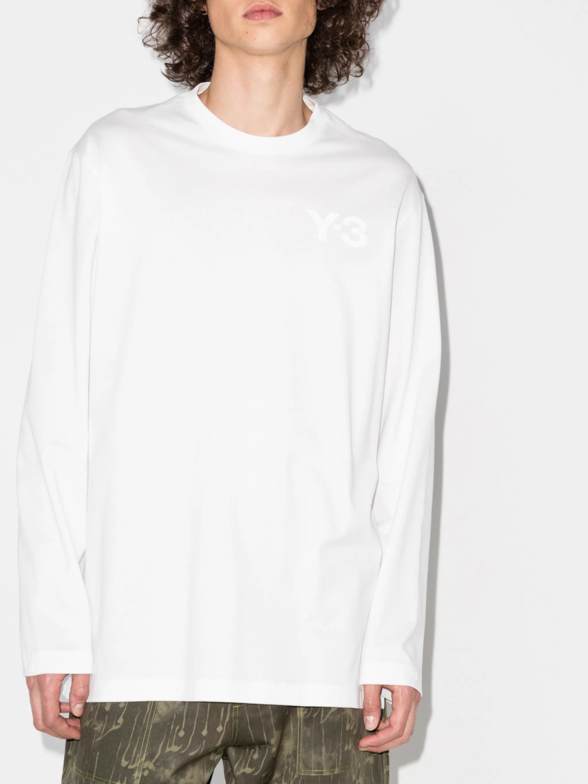 tonal-logo long-sleeve T-shirt