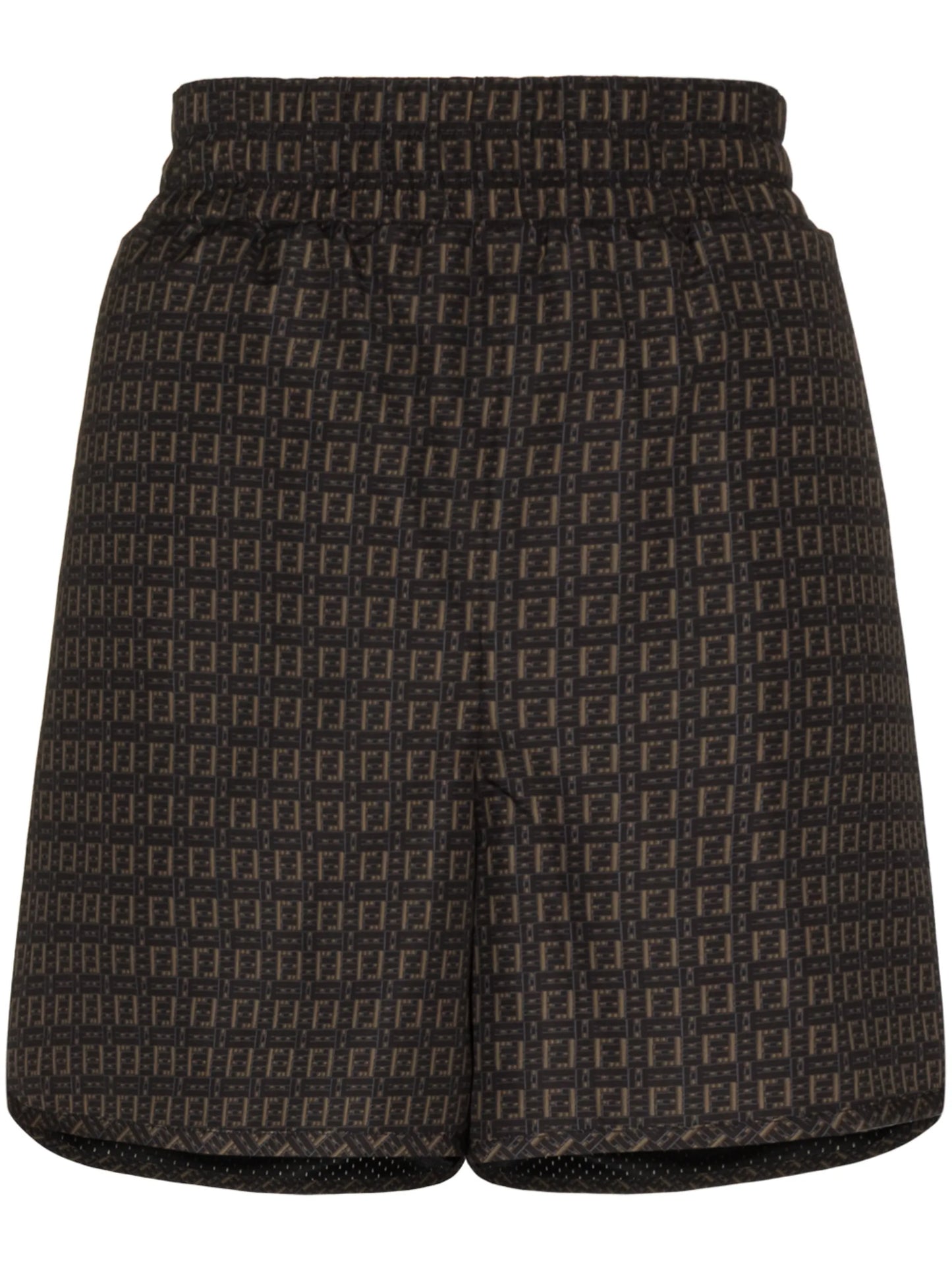 FF logo-print shorts