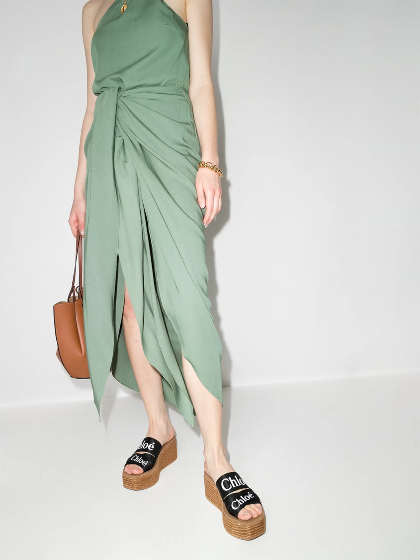 Woody 70mm wedge sandals