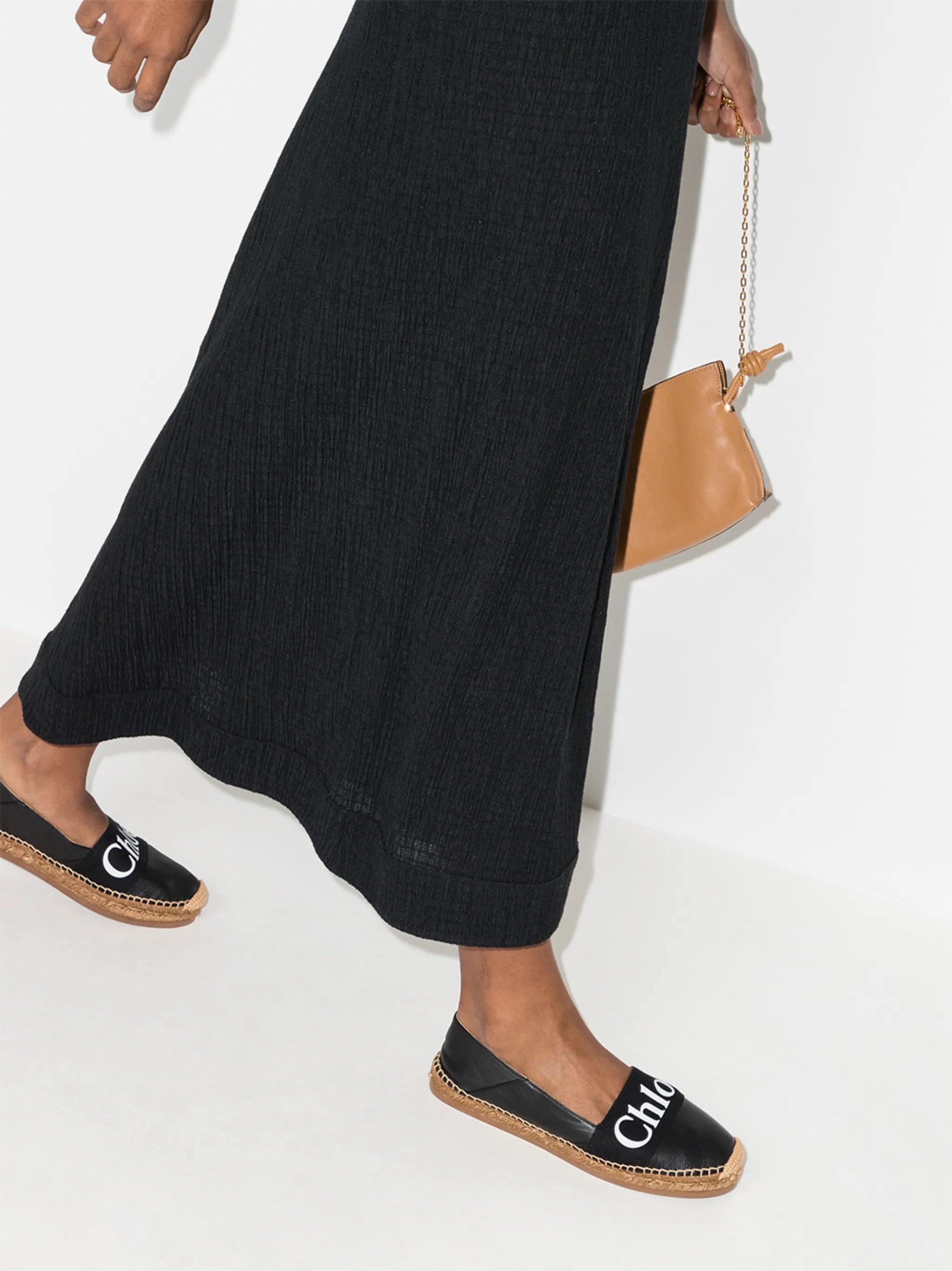 Woody logo print espadrilles