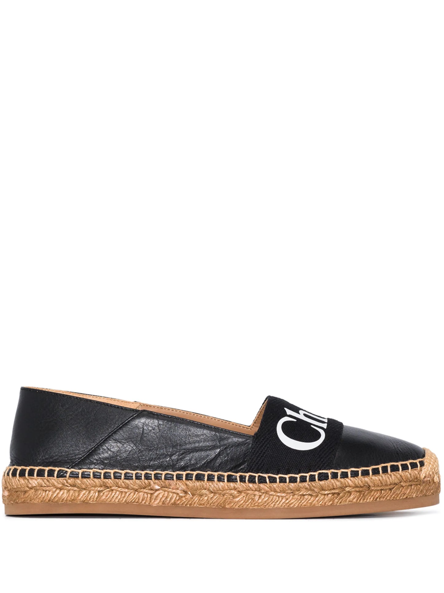 Woody logo print espadrilles