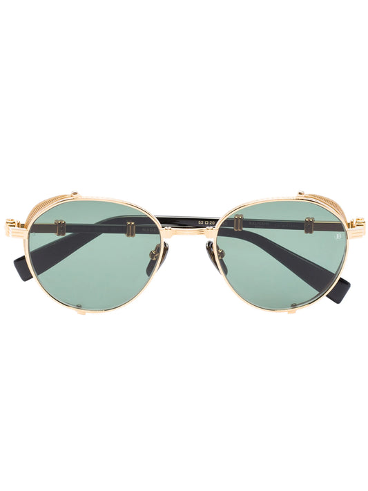 Brigade shield-frame sunglasses